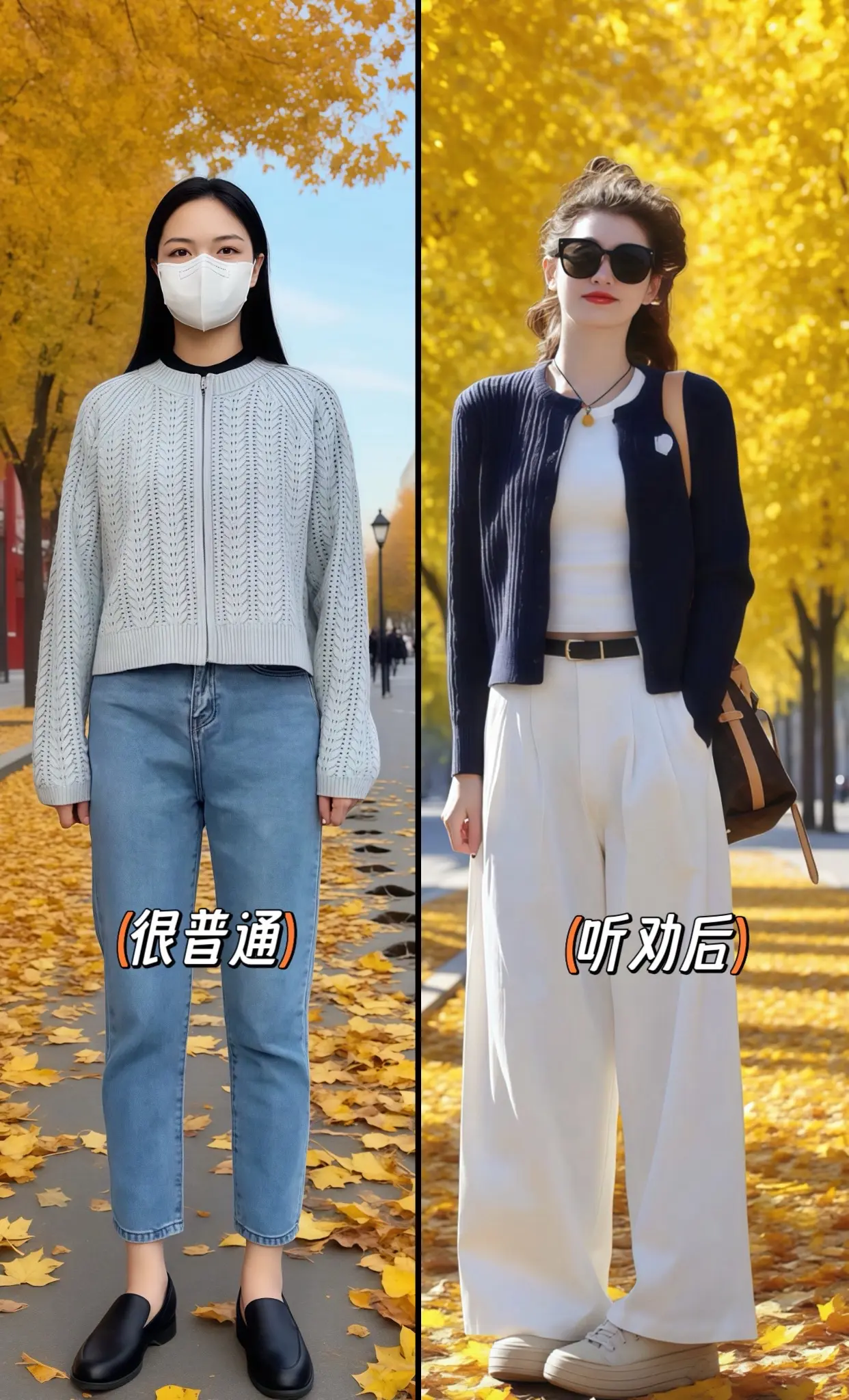 早秋韩系氛围感穿搭 用基础款玩转一周穿搭 早秋松弛感穿搭 跟电子闺蜜晒...