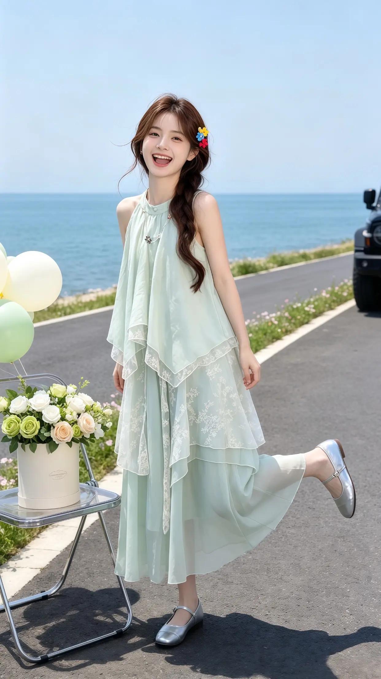 分享夏季韩系穿搭 夏季穿搭少女感夏日ootd 夏日氛围感穿搭 夏日松弛感穿搭🌿