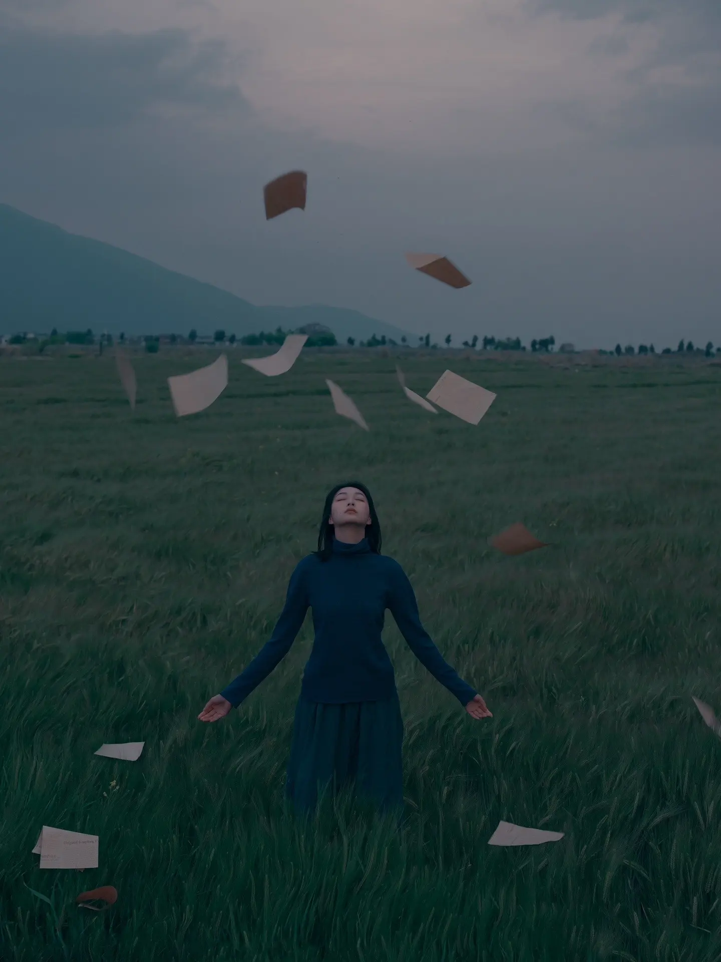 麦田诗人是旷野的风呀。