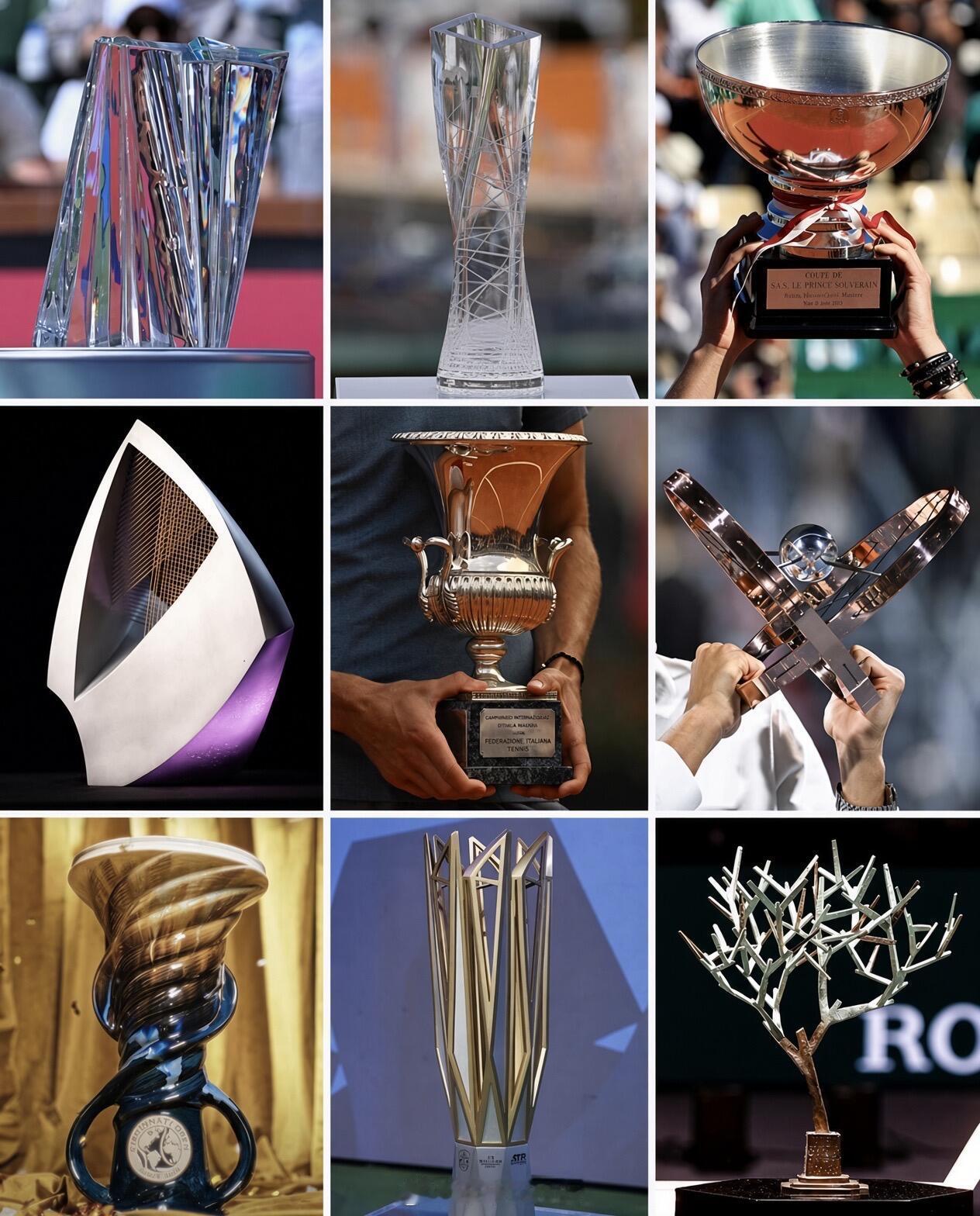 你最喜欢哪座ATP大师赛的冠军奖杯🏆🇺🇸 印第安维尔斯网球公开赛🇺🇸 