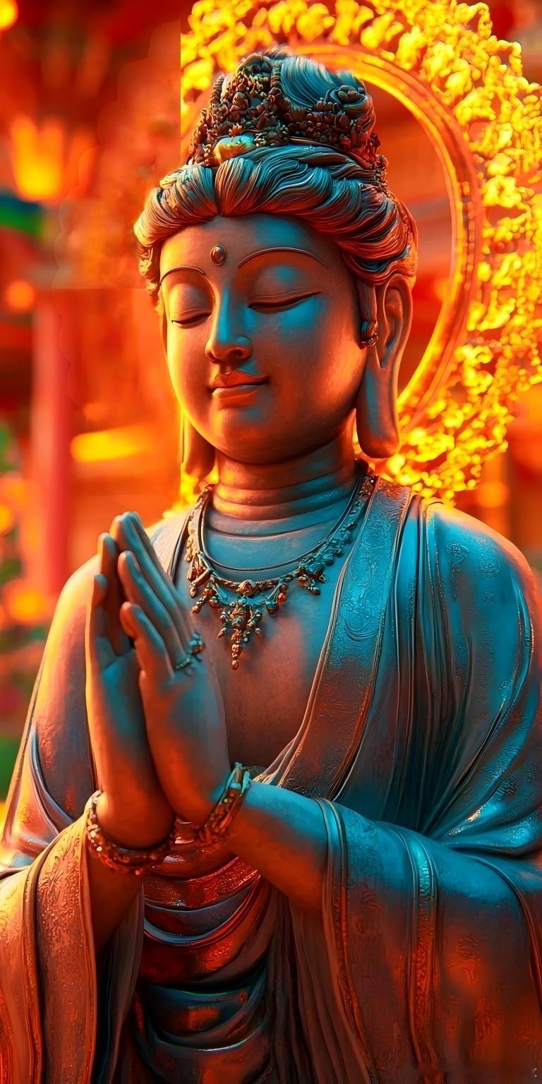 菩萨合掌，必有吉兆！万千心愿，皆可如愿！🙏 点赞接好运，评论区许个愿吧！👇 