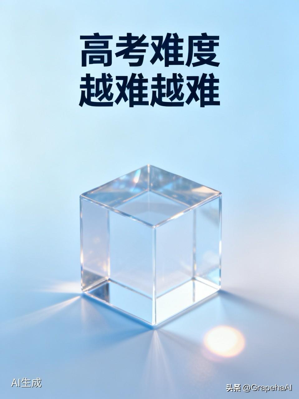 我认为越难越难现在的高考确实变得越来越难了。从考试内容来看，如今的高考不再是单纯