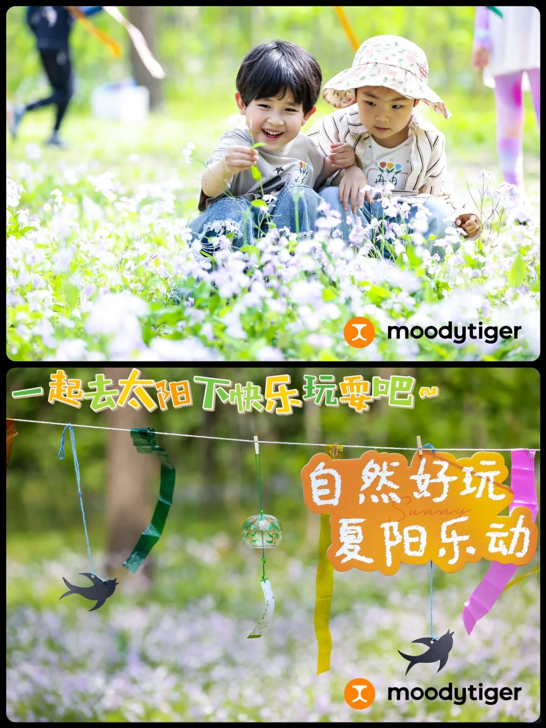 和moodytiger一起去太阳下快乐玩耍吧～