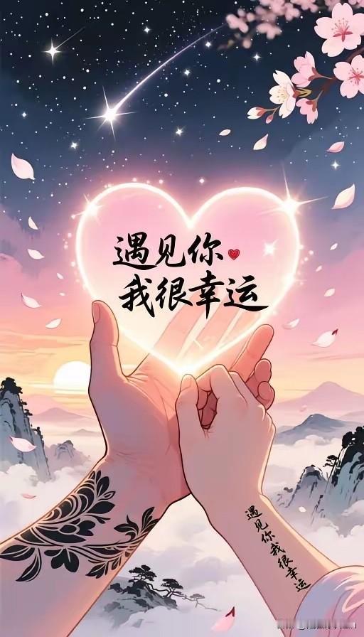 谢谢我们相遇
谢谢你的出现
让我在初夏
又一次为现在的你怦然心动

今生最美好的