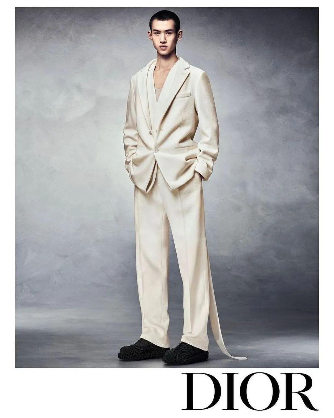 法国时尚奢侈品牌迪奥 DIOR 发布了2023秋冬季度的 Dior Men 全球