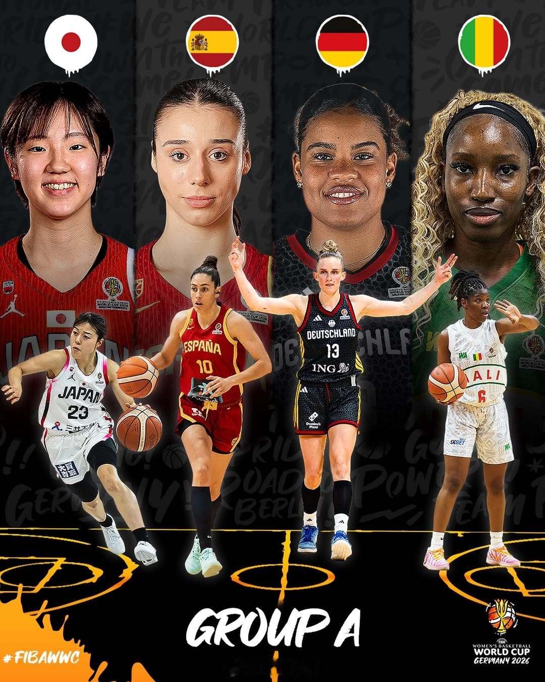 女篮世界杯中美同组 2026年女篮世界杯分组抽签结果，中国女篮与美国、意大利、捷