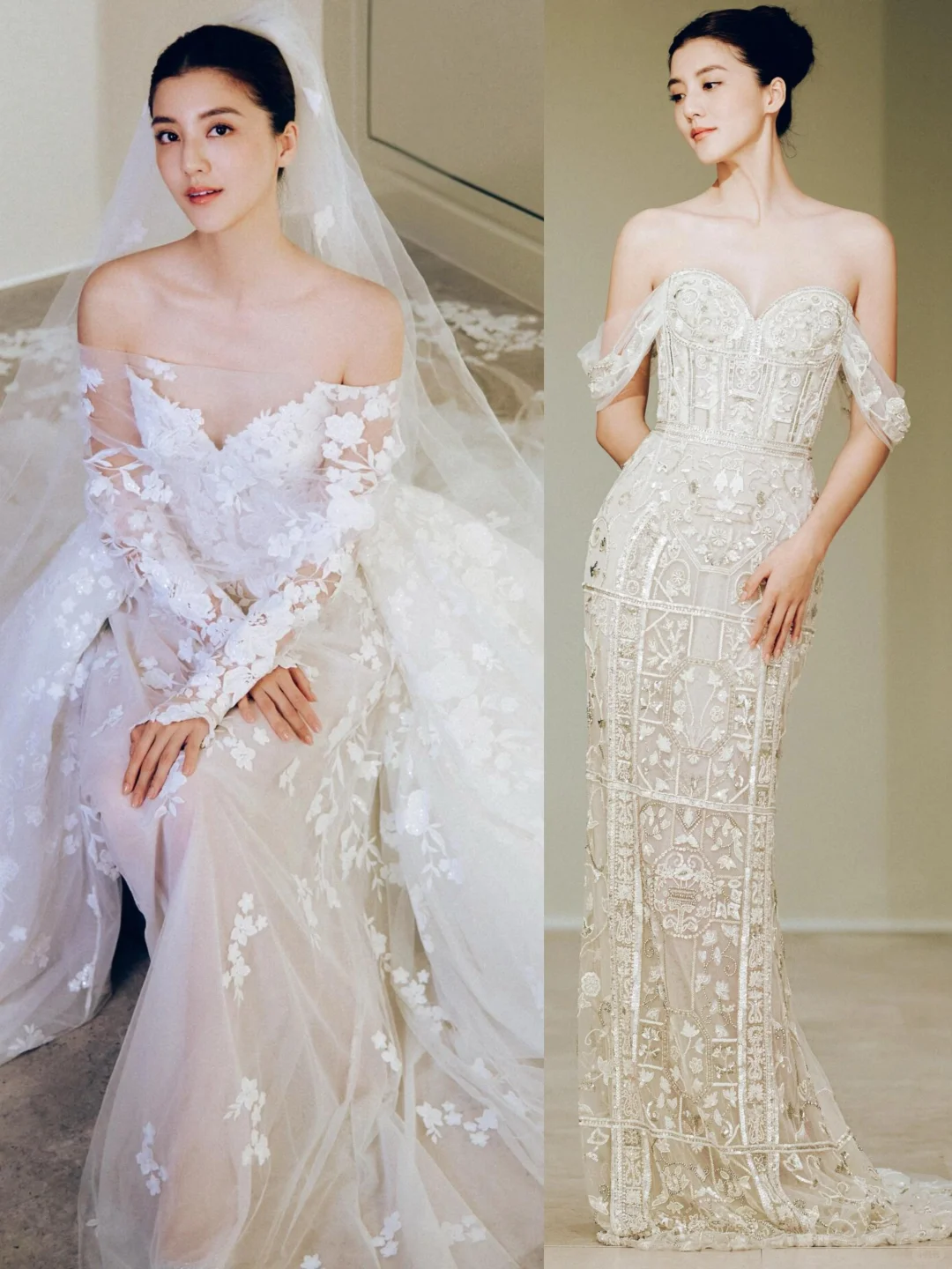 吴千语大婚😍婚纱提前释出，美疯了‼️
