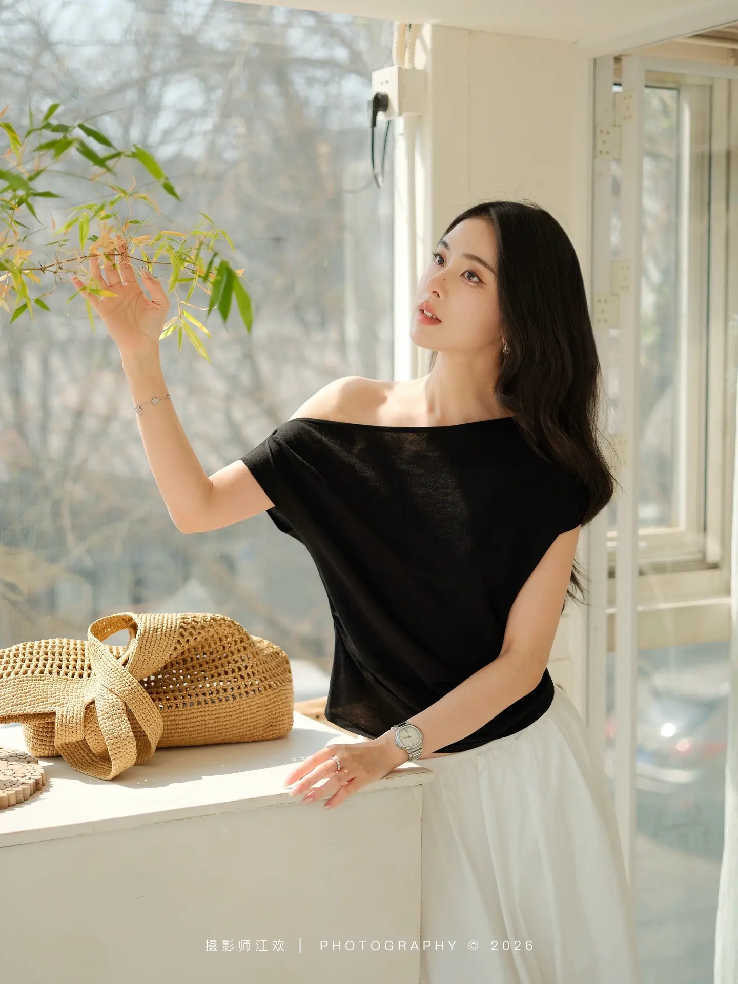 法式穿搭 摄影师江欢