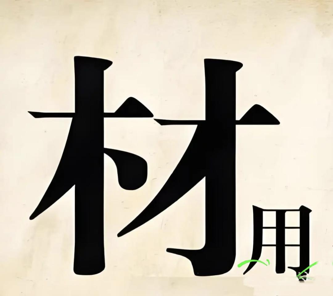 你最喜欢的四字成语是哪一个？“村才”加大号“用”？这字谜太贼，十人九错