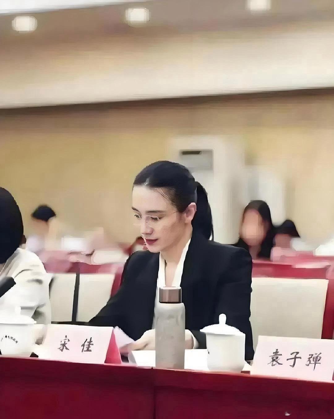 宋佳：美貌之外，更见风骨

本以为宋佳的美貌已是巅峰，直到看见她身着正装，端坐于