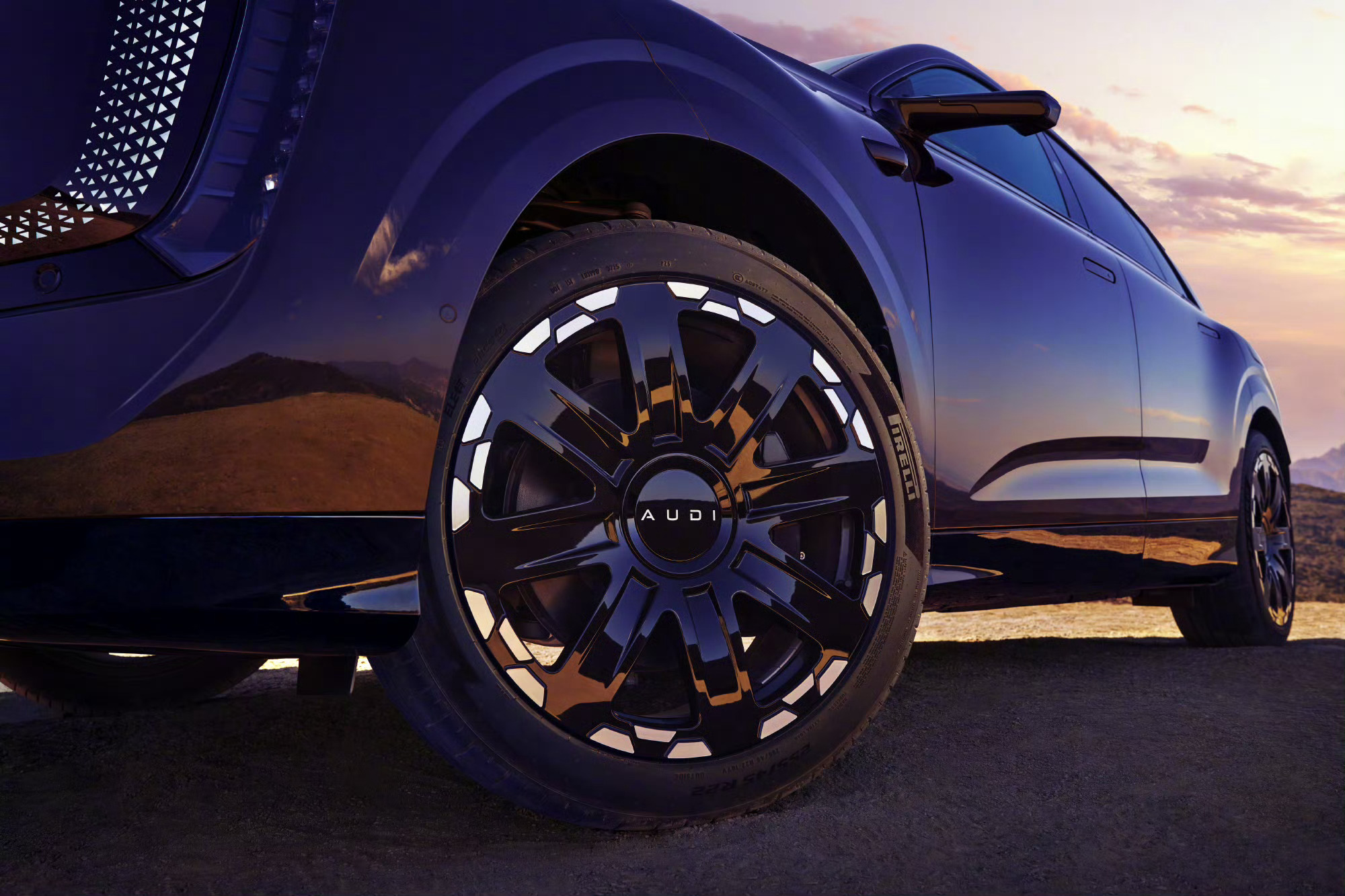 奥迪E7X原创才是设计从E5到E7X，两台车把AUDI品牌的家族风格贯彻的很到位