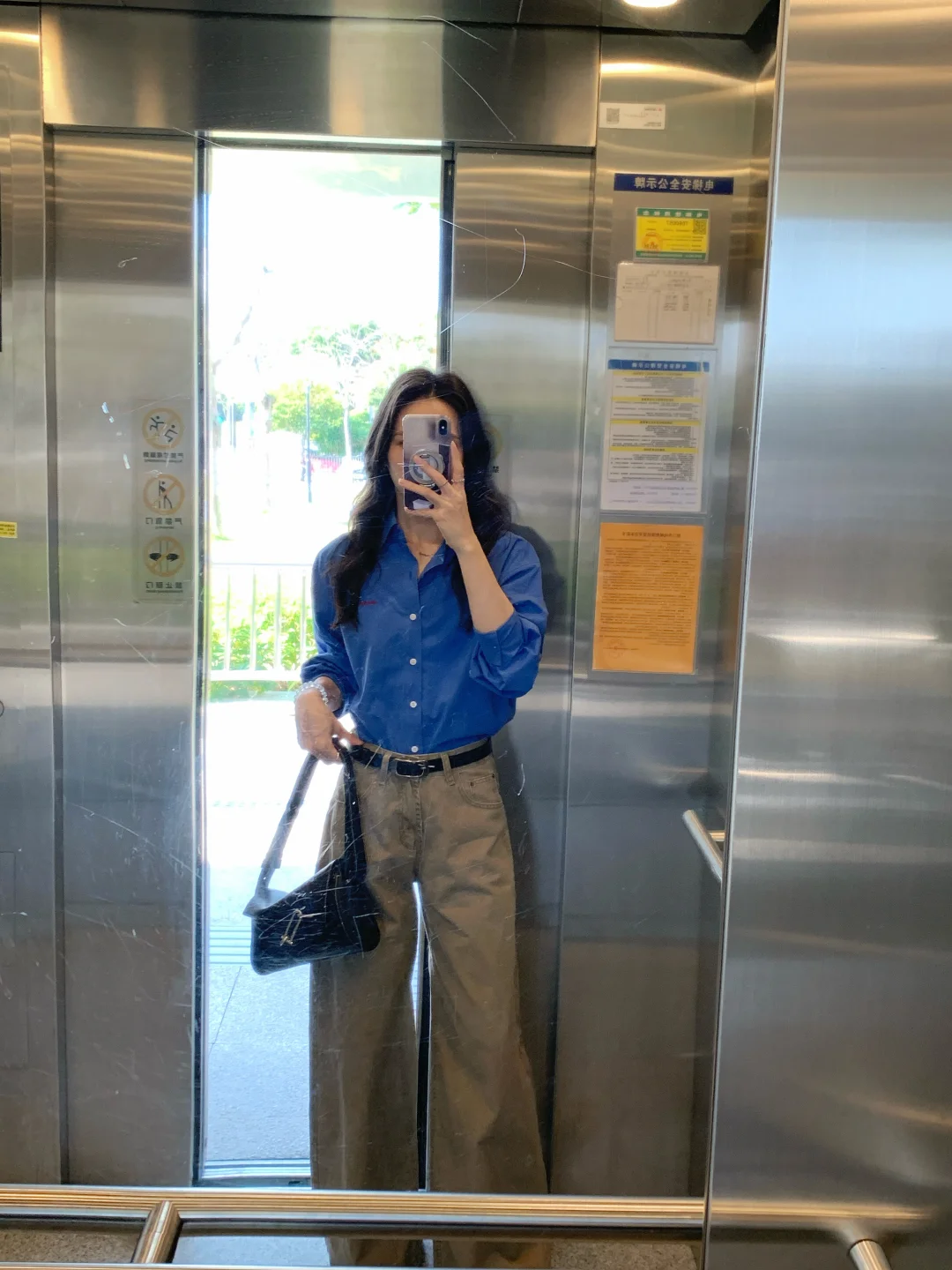 电梯检阅｜高智感的早春衬衫控