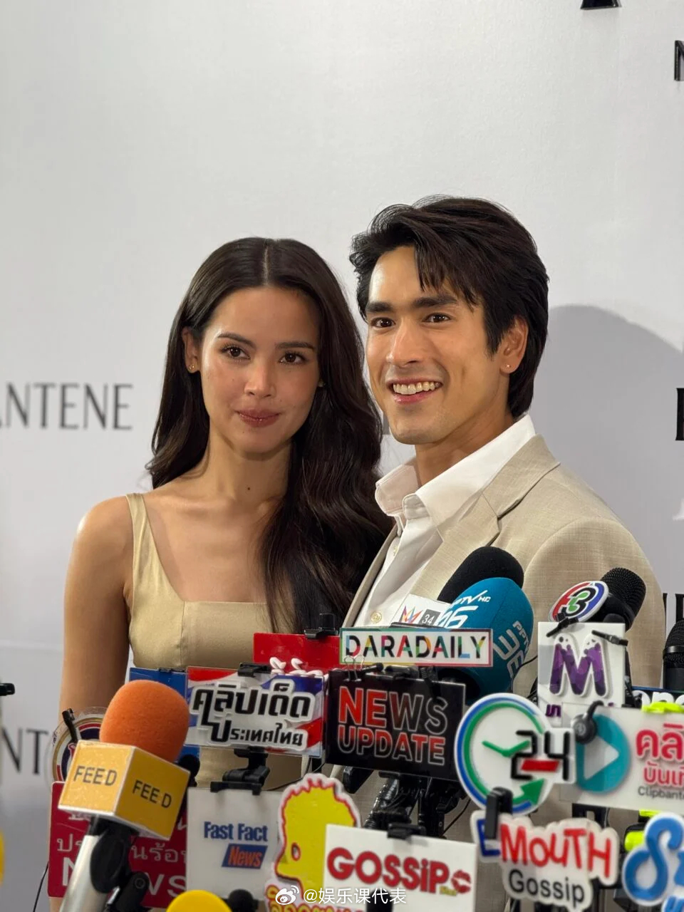 NadechYaya回应婚礼进度 泰国国民情侣Nadech、Yaya回应婚礼进度