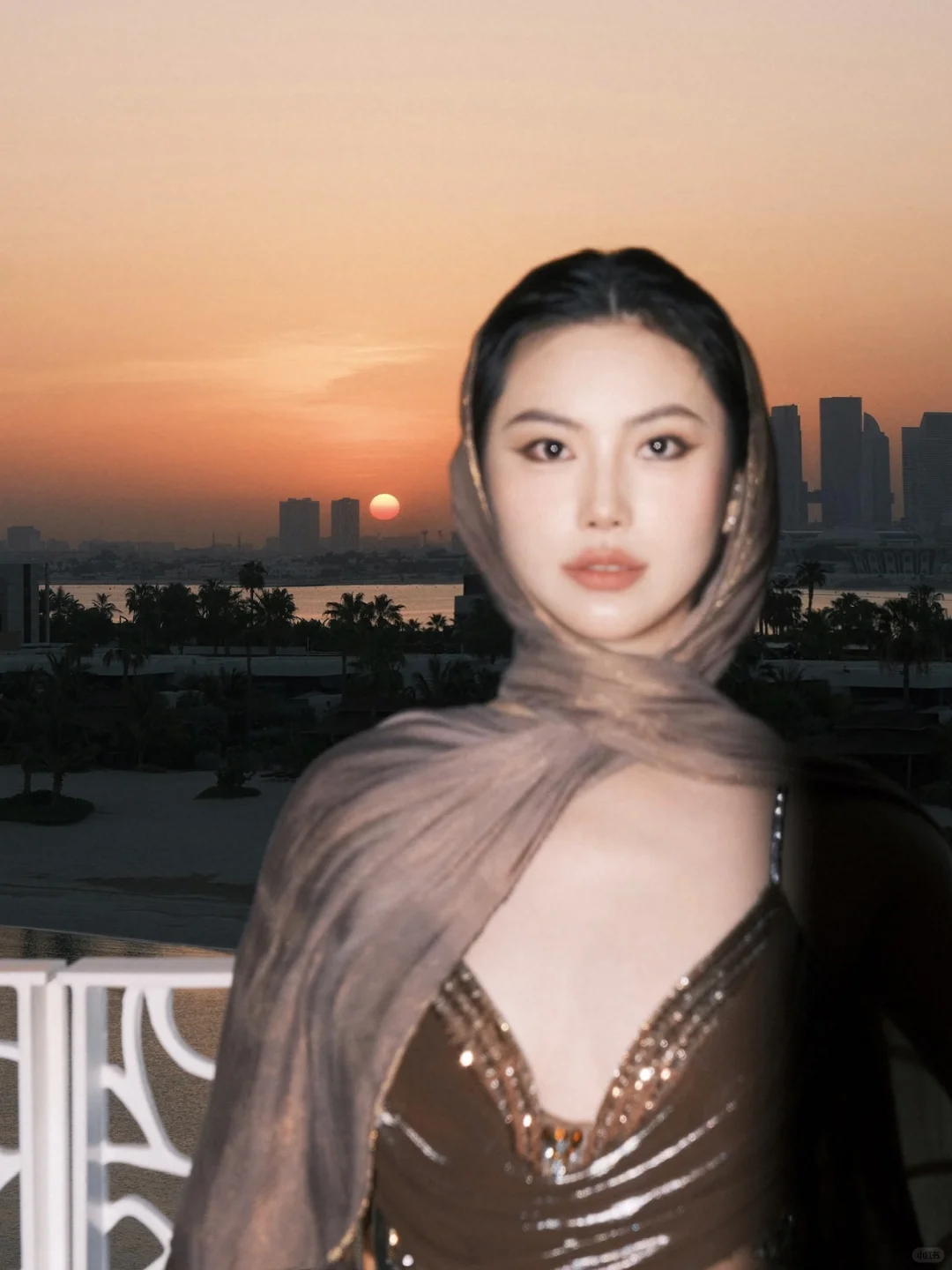 旅行的时候真的很难不漂亮！