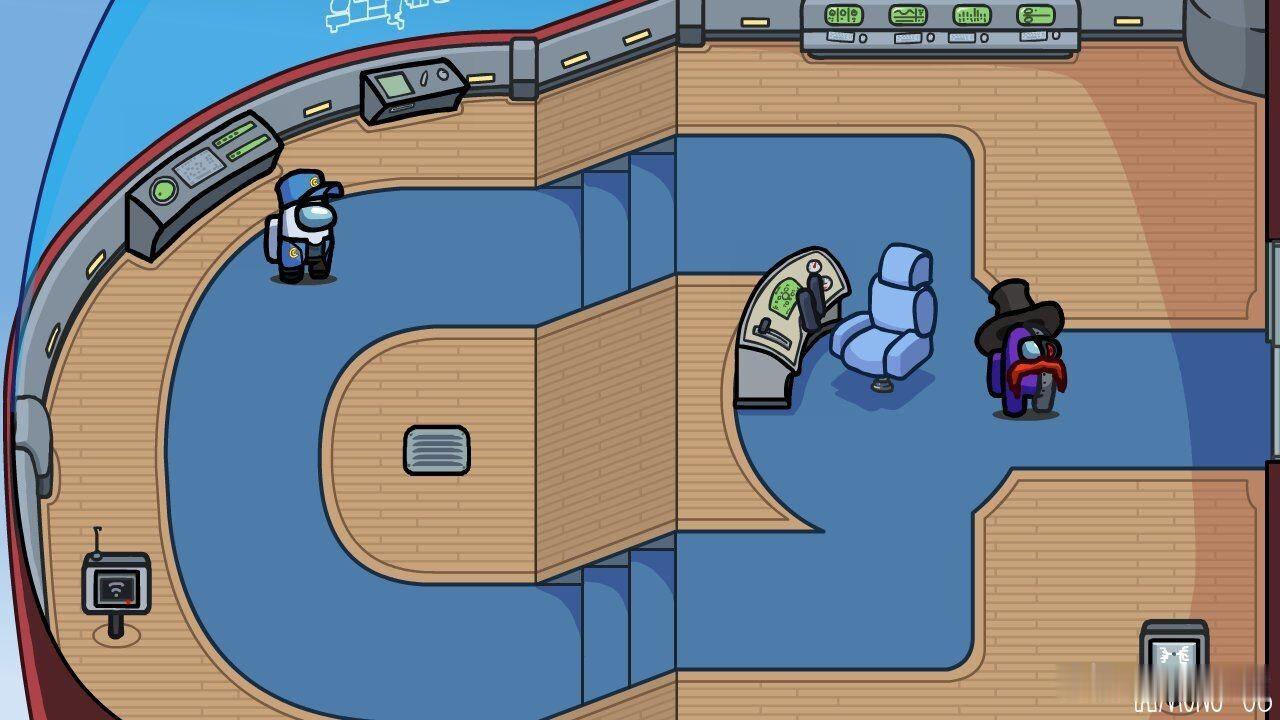 最近amongus（我们之中）游戏官方放出了一张关于亨利火柴人的新地图，我们可以