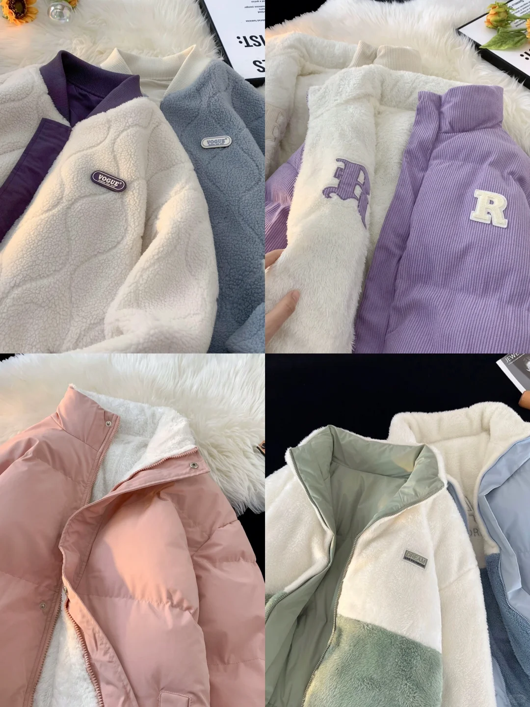 软fufu的棉服，爱死了～