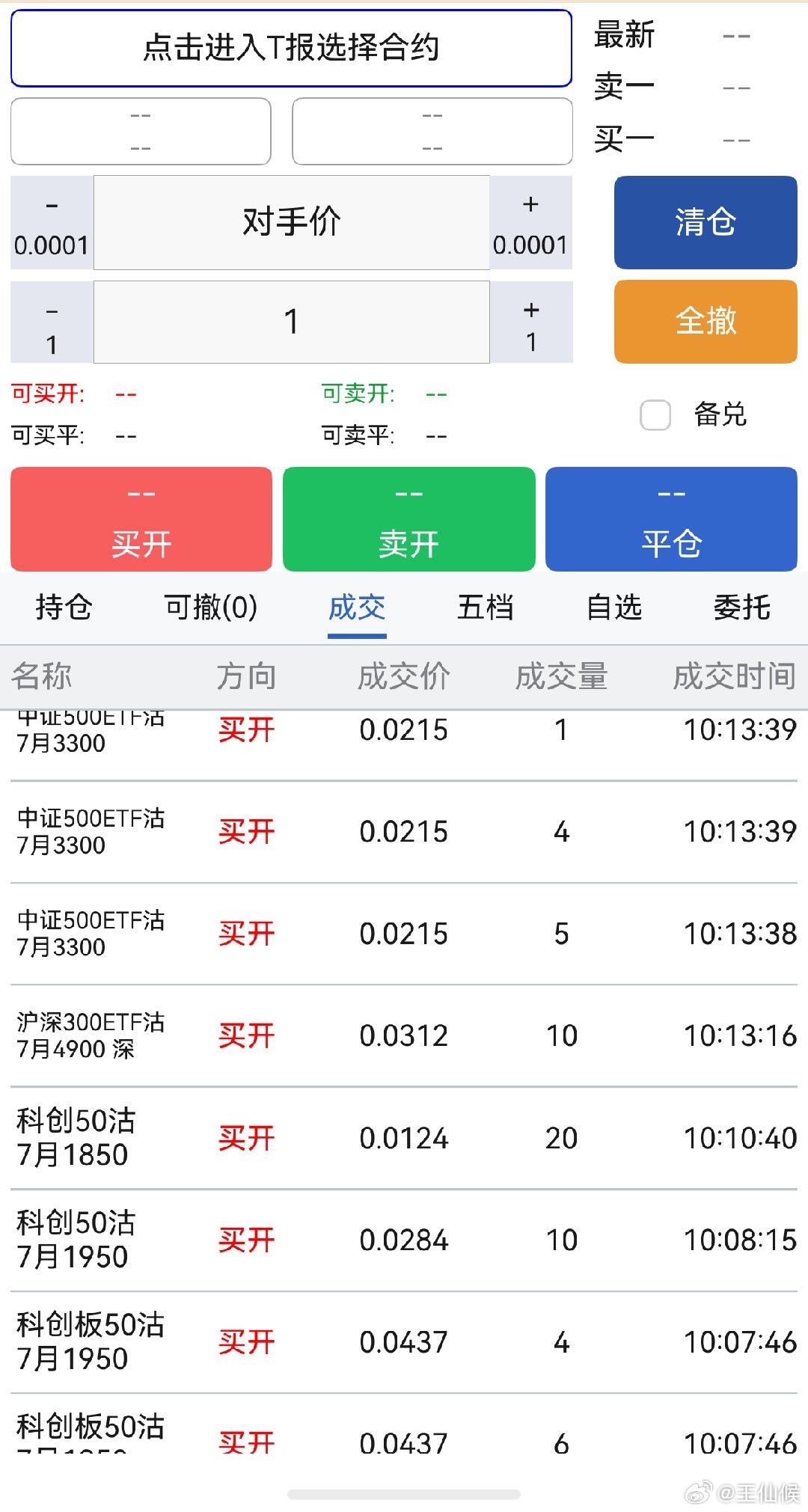 A股 清仓结束战斗，等继续高空的机会 