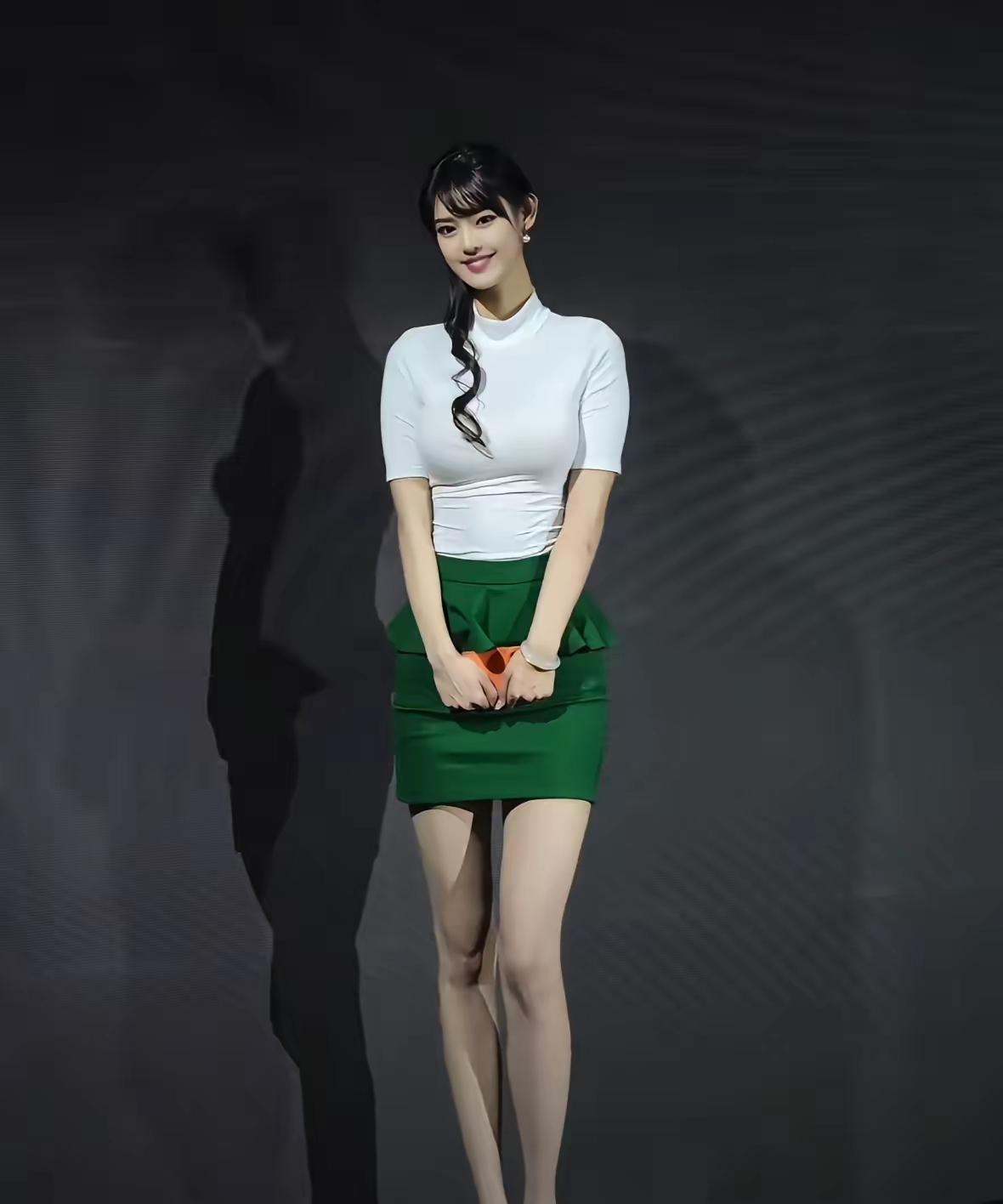 白绿色搭配很清新