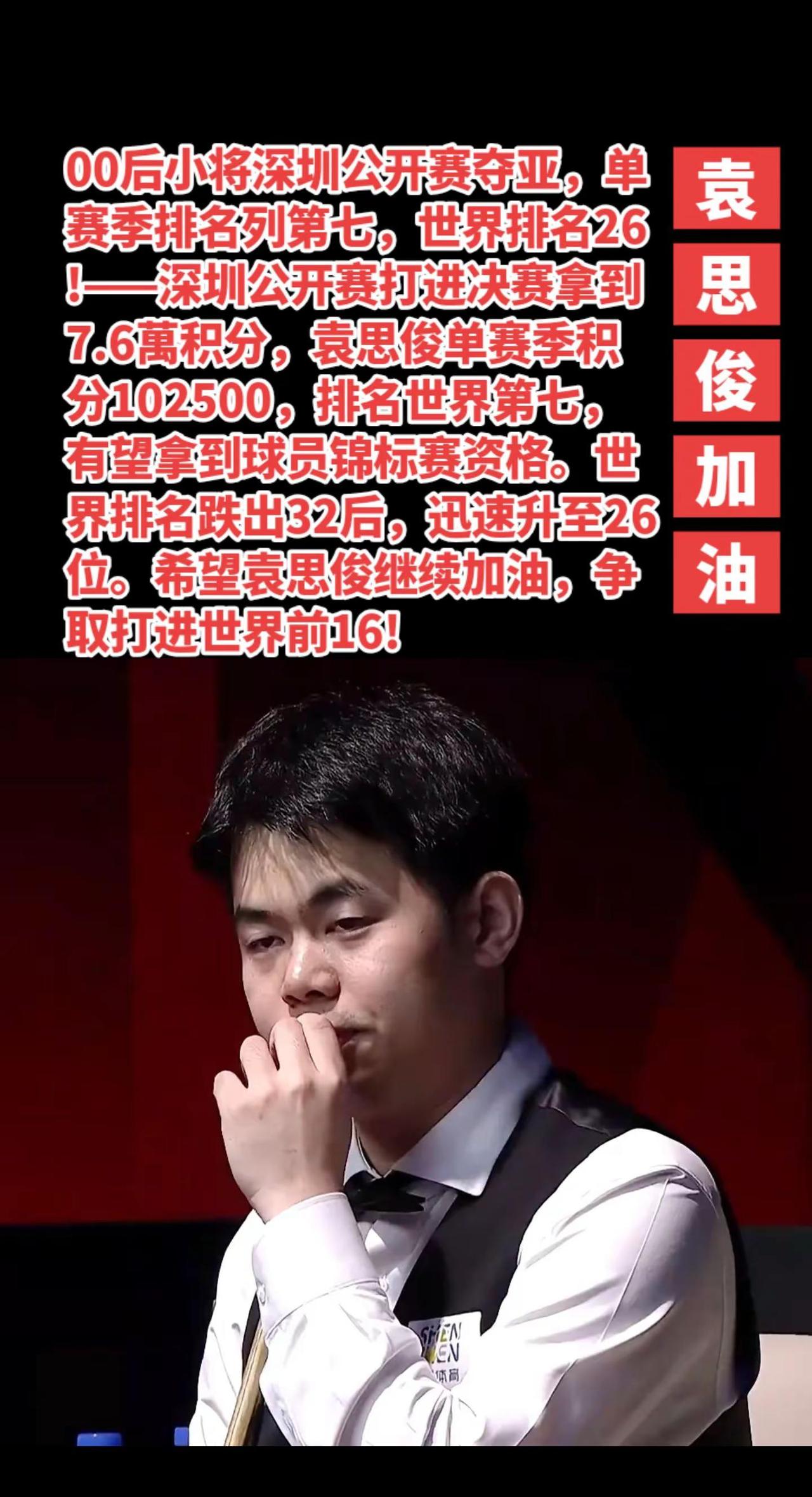 袁思俊加油！