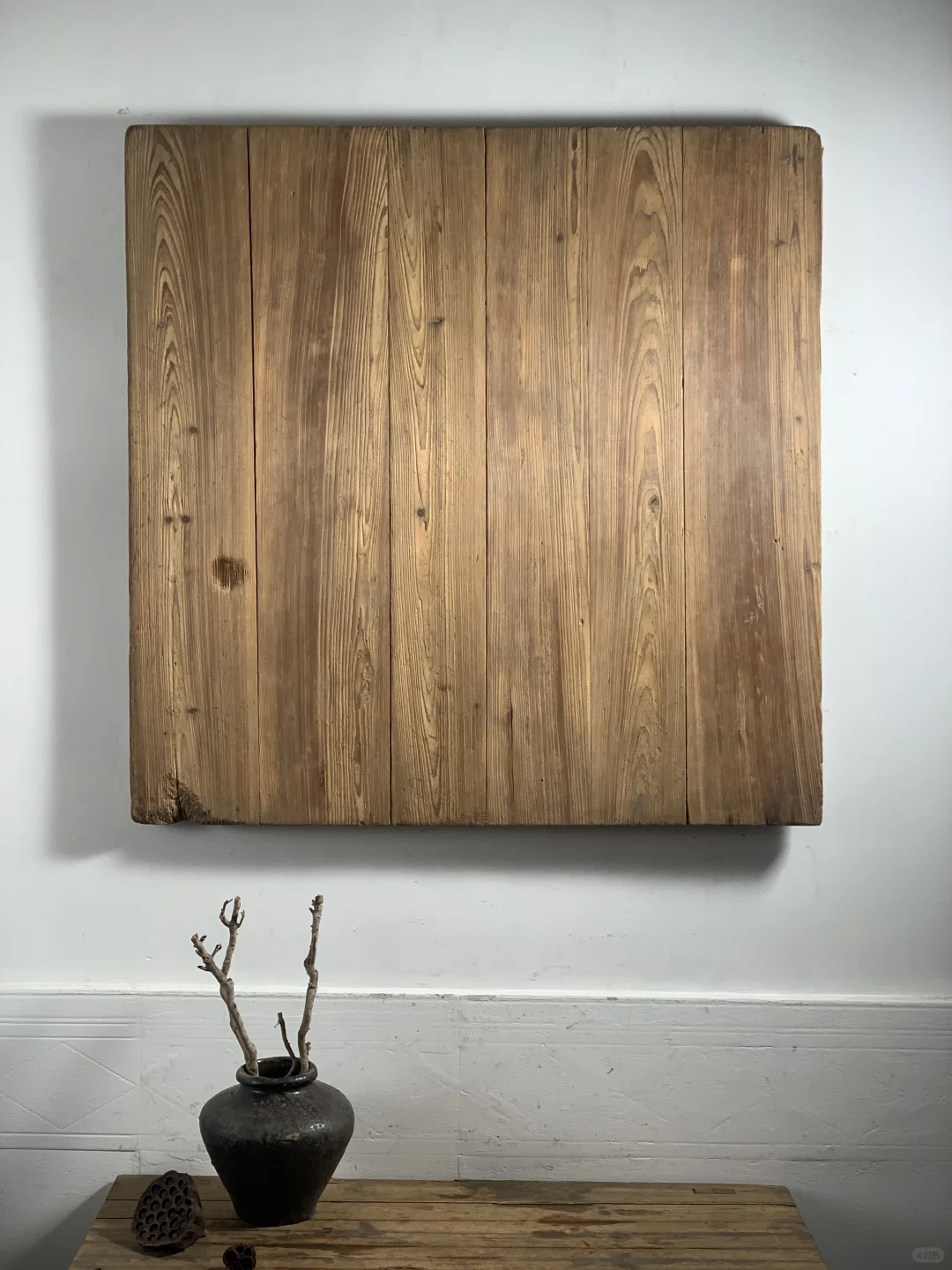 老桌面，风化纹理细腻；美食摄影造景道具。