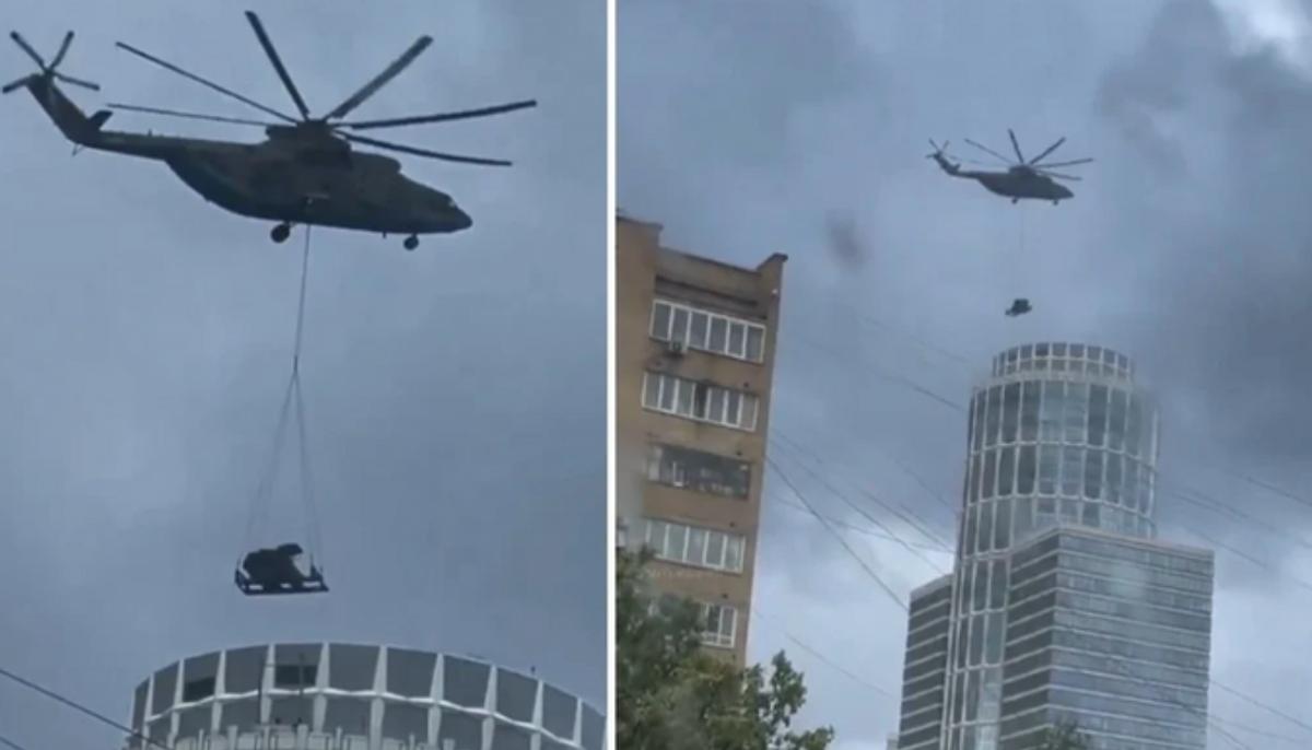 【保卫莫斯科领空，俄方防空系统上楼顶】

乌克兰远程无人机持续袭击俄罗斯本土，首