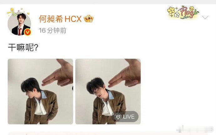 何昶希何衍朝520互拍镜头面前互相抓拍，一举一动尽显可爱模样 