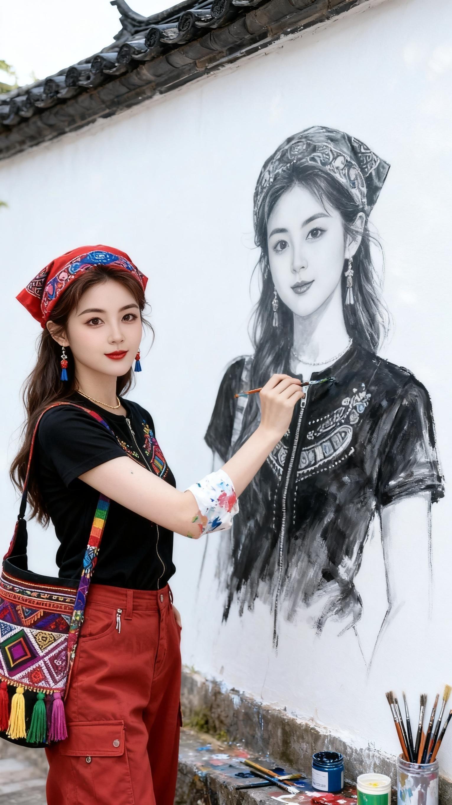 古墙绘影定格时光里的你 玩法达人中心