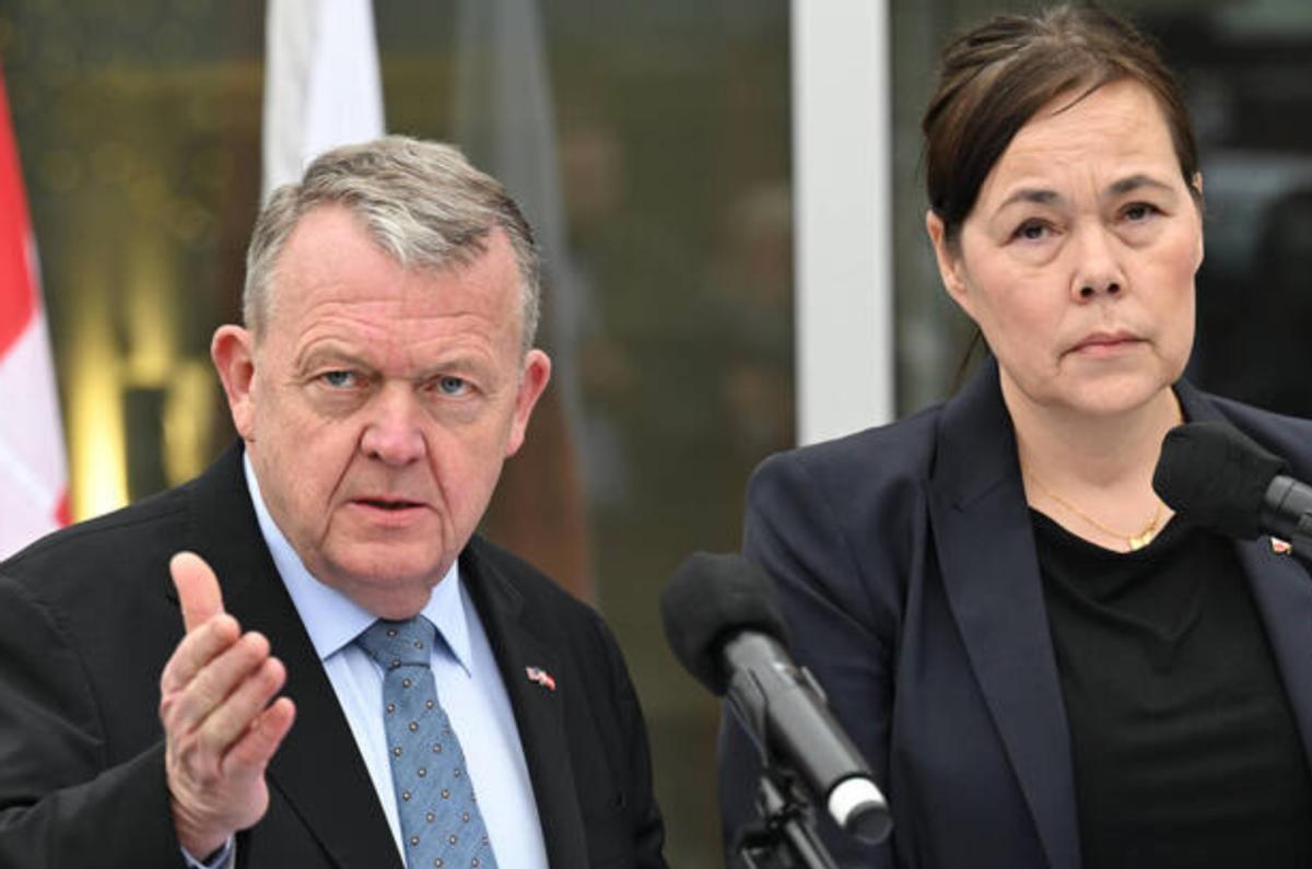 【谈崩了，从白宫出来后，丹麦外长的脸不好看】

美国与丹麦围绕格陵兰岛主权的争夺