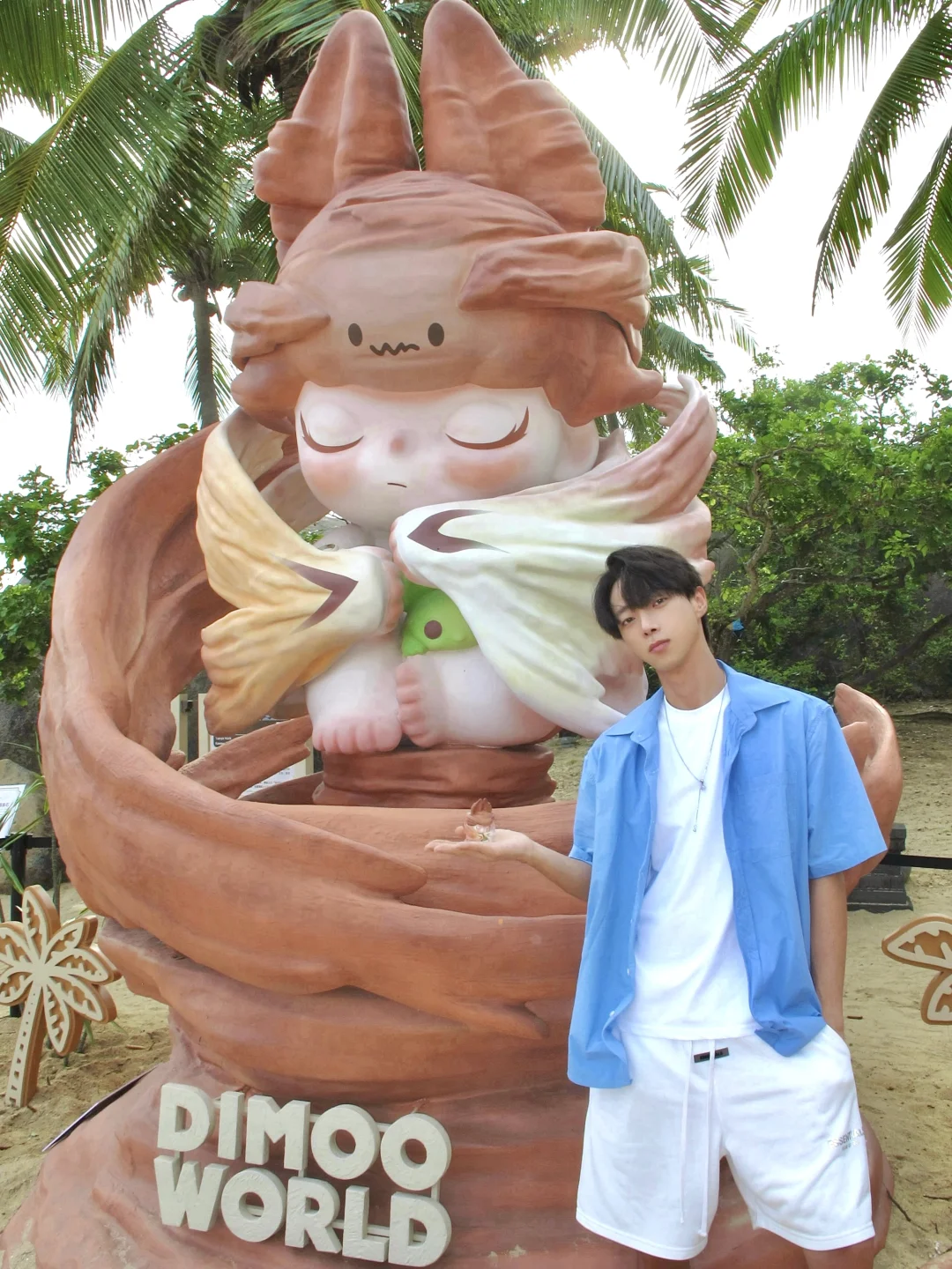 在三亚拍到了DIMOO