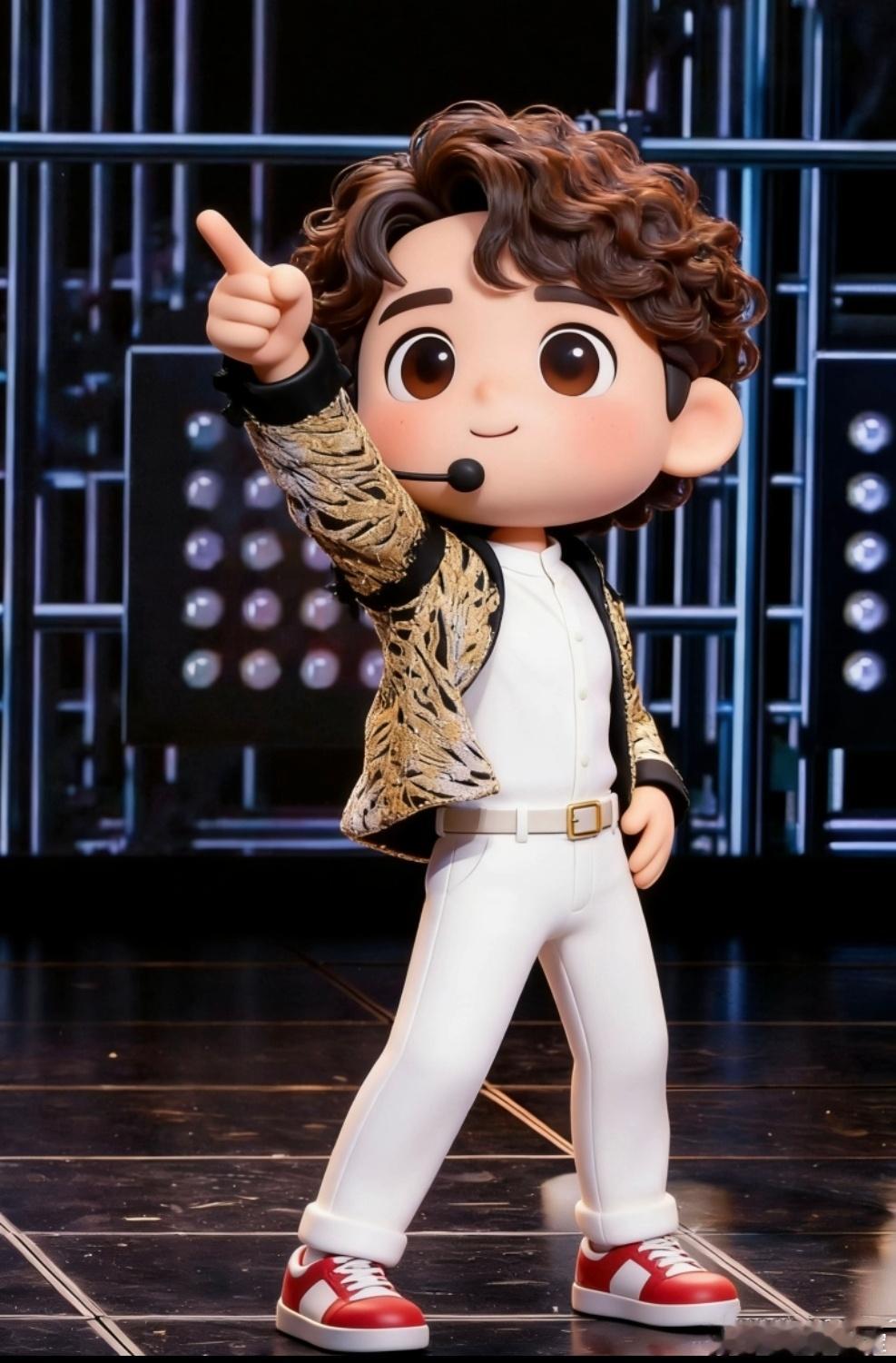 我觉得用王一博的图A出来的都好可爱！底子好咋样都好看