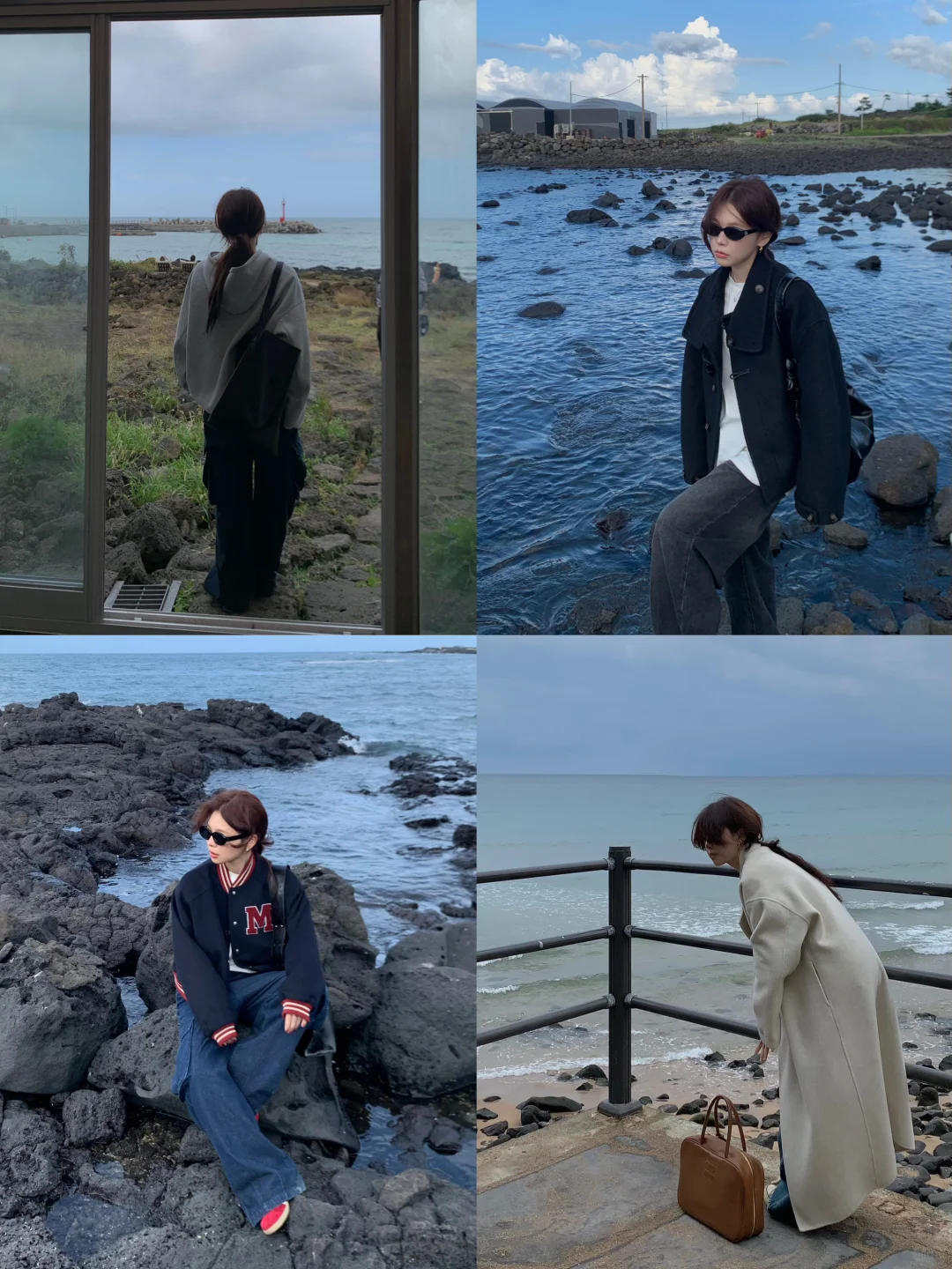 松弛感海边拍照姿势合集📸不重样轻松出片！