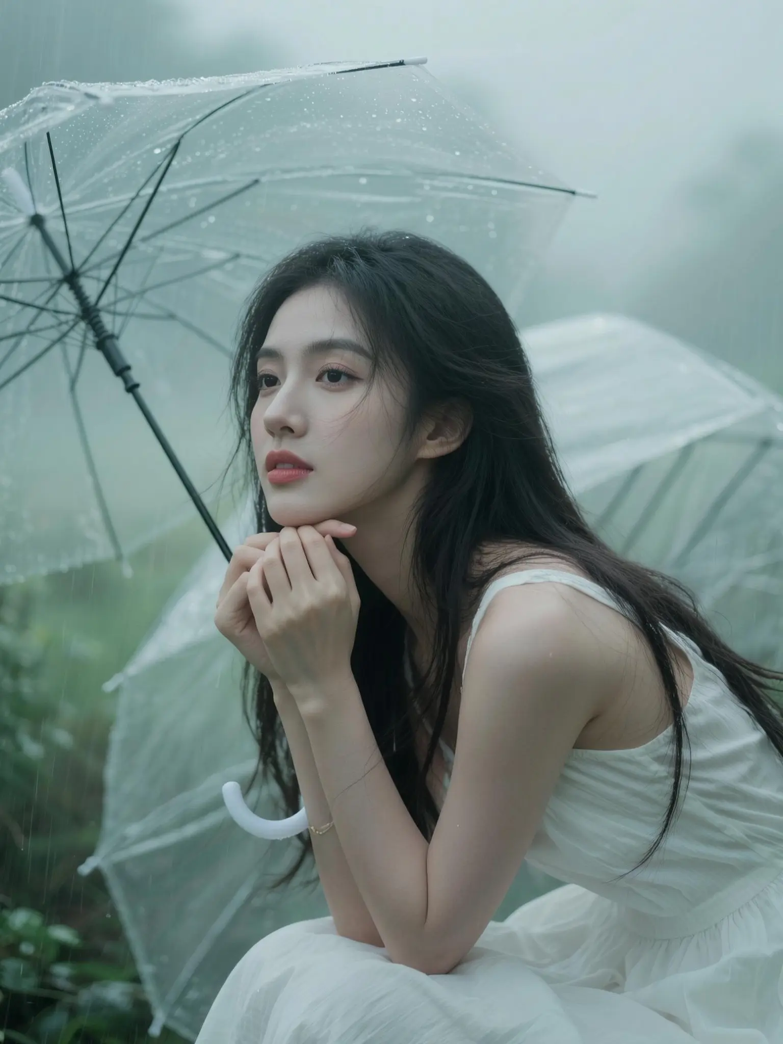 AI雾中清影 随变ai随便玩 ai创作 用ai创作打开春天 玩法合伙人计划