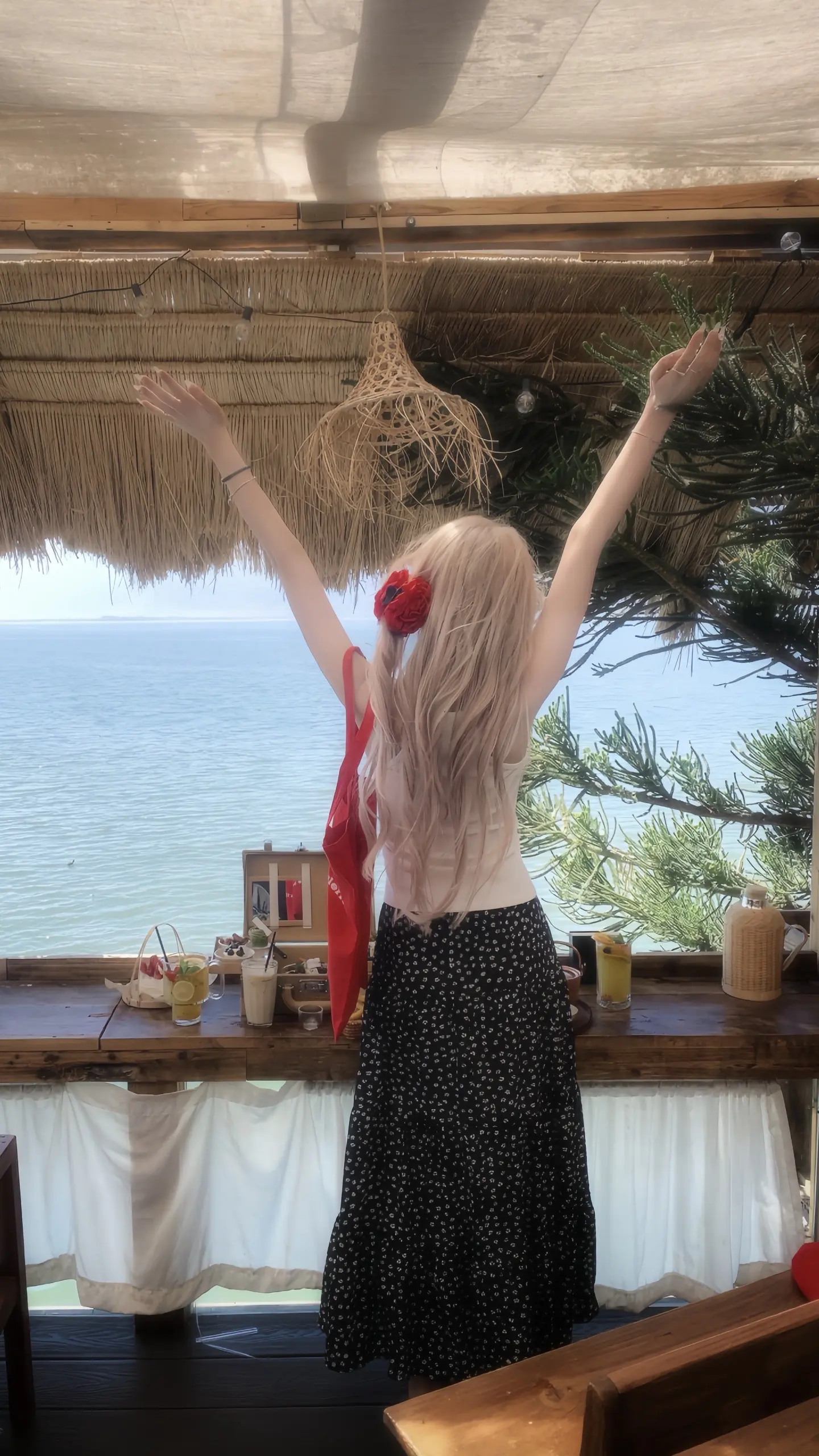 玫瑰到了花期 我很想你。