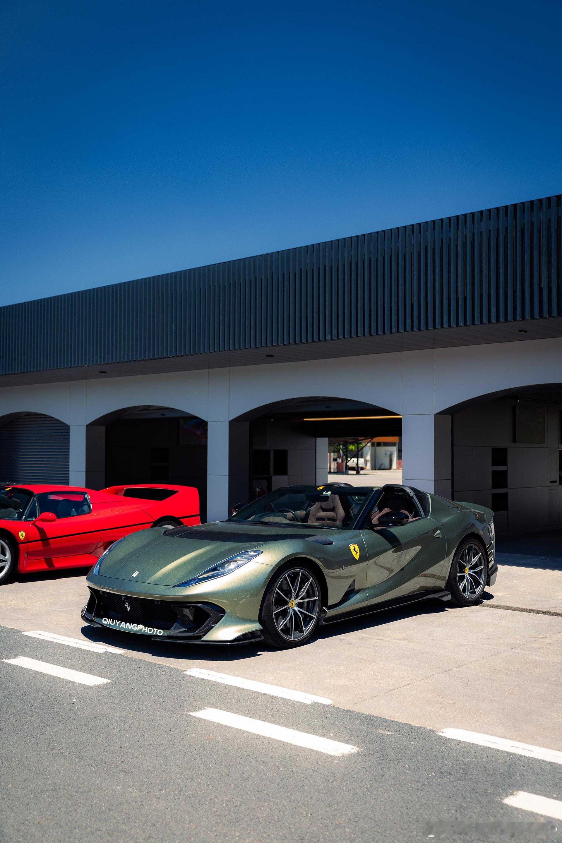 Verde Masoni Ferrari 812 Competizione Ap