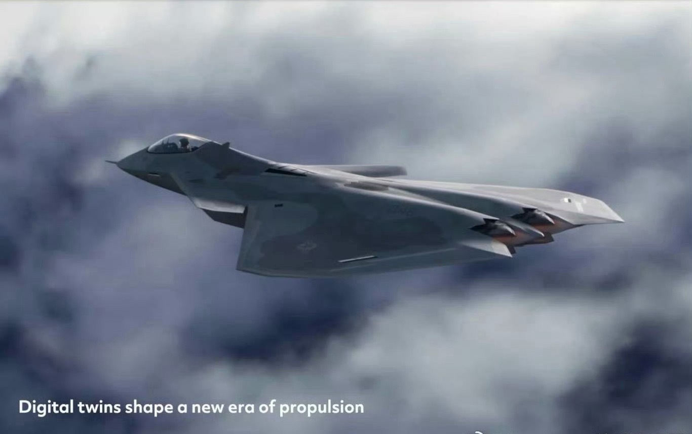 普惠宣传片里这玩意就很水了，美军的六代机应该也不长这样，发动机厂商随便画个扁的东