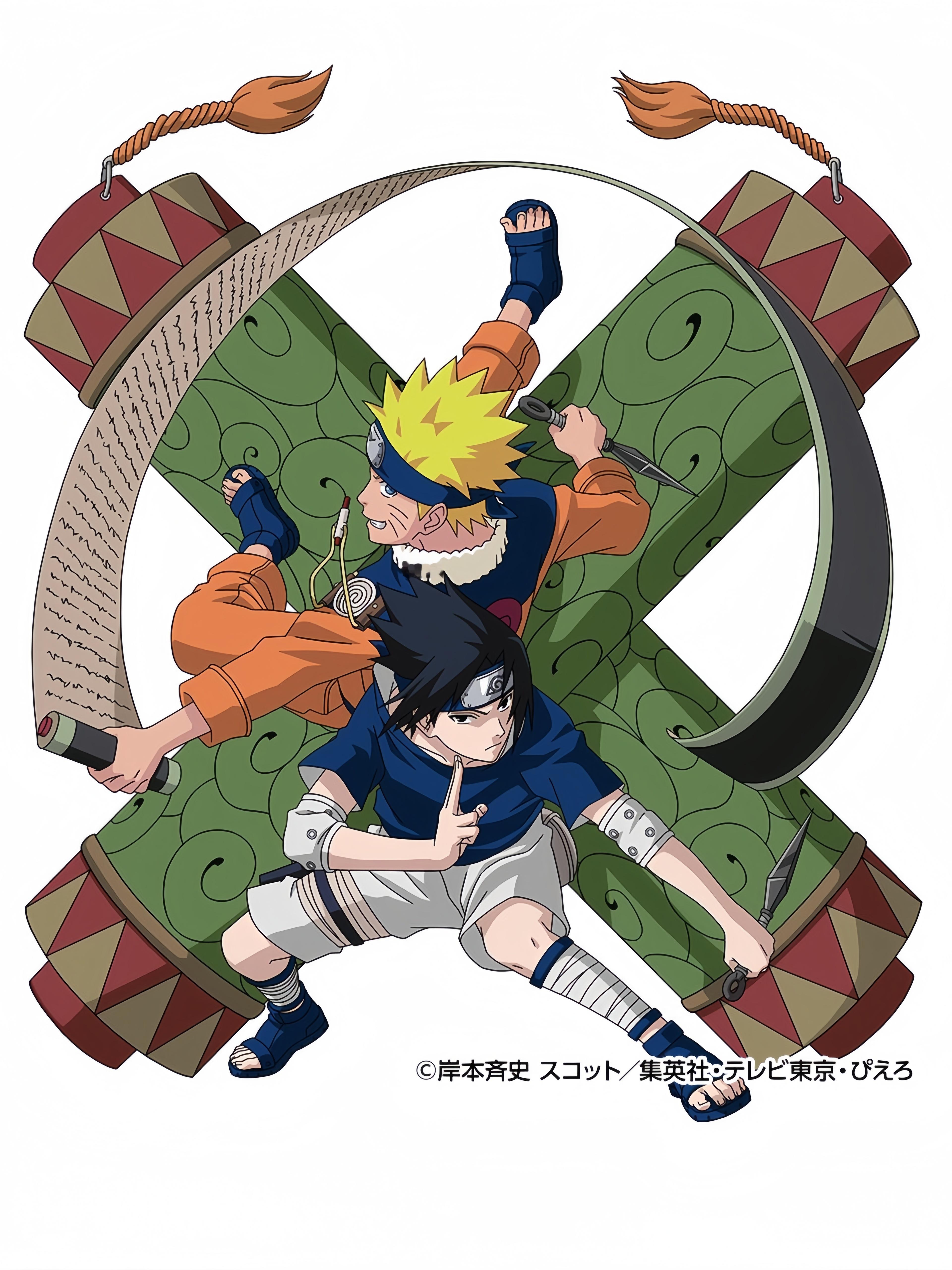 小丑社以动画风格重绘的新插图 & 原画封面作对比。第60卷封面 & 第66卷封面