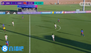 突然崩盘！U17美国女足4分钟连入2球，中国女足1-3落后