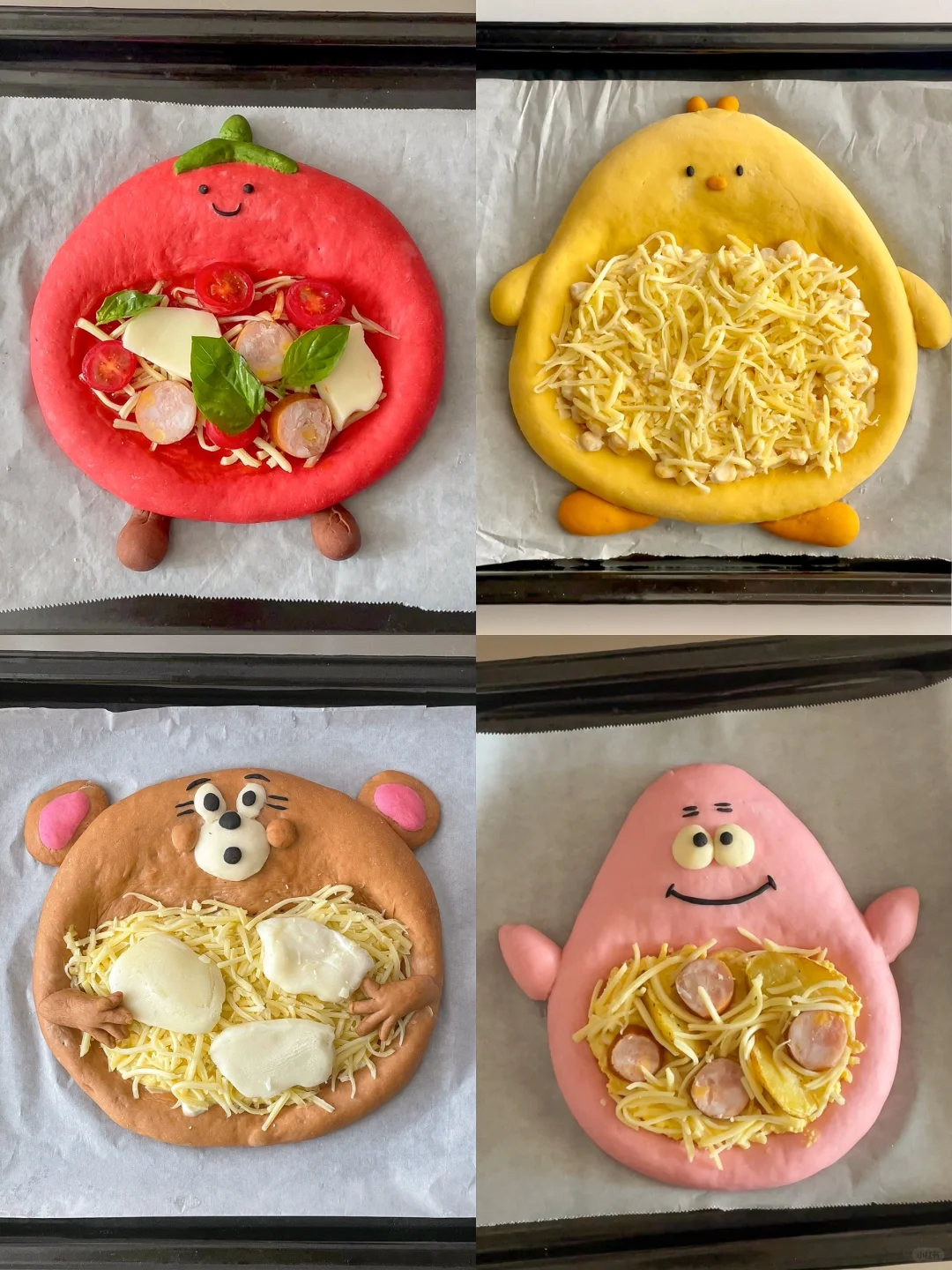 烤一些可爱的披萨🍕