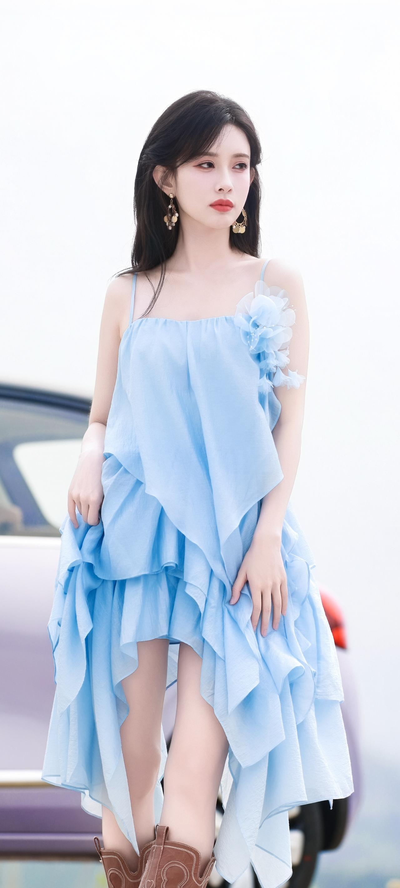 内娱甜妹天花板！孟子义这组美照直接封神🔥孟子义 气质女明星 明星穿搭 女明星高