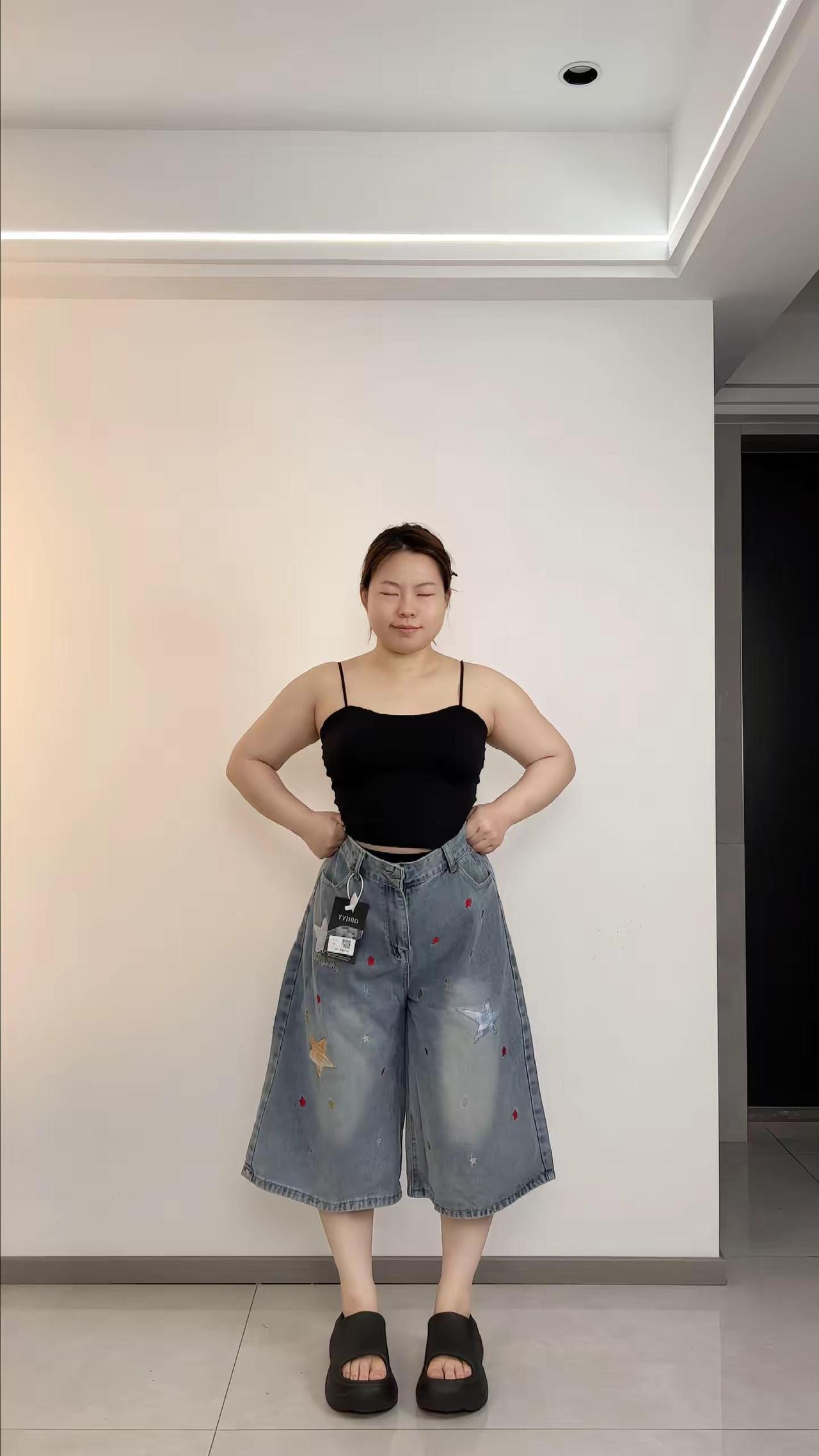 素颜超长省流版新衣试穿 正侧背面都展示到了哦！大码女装