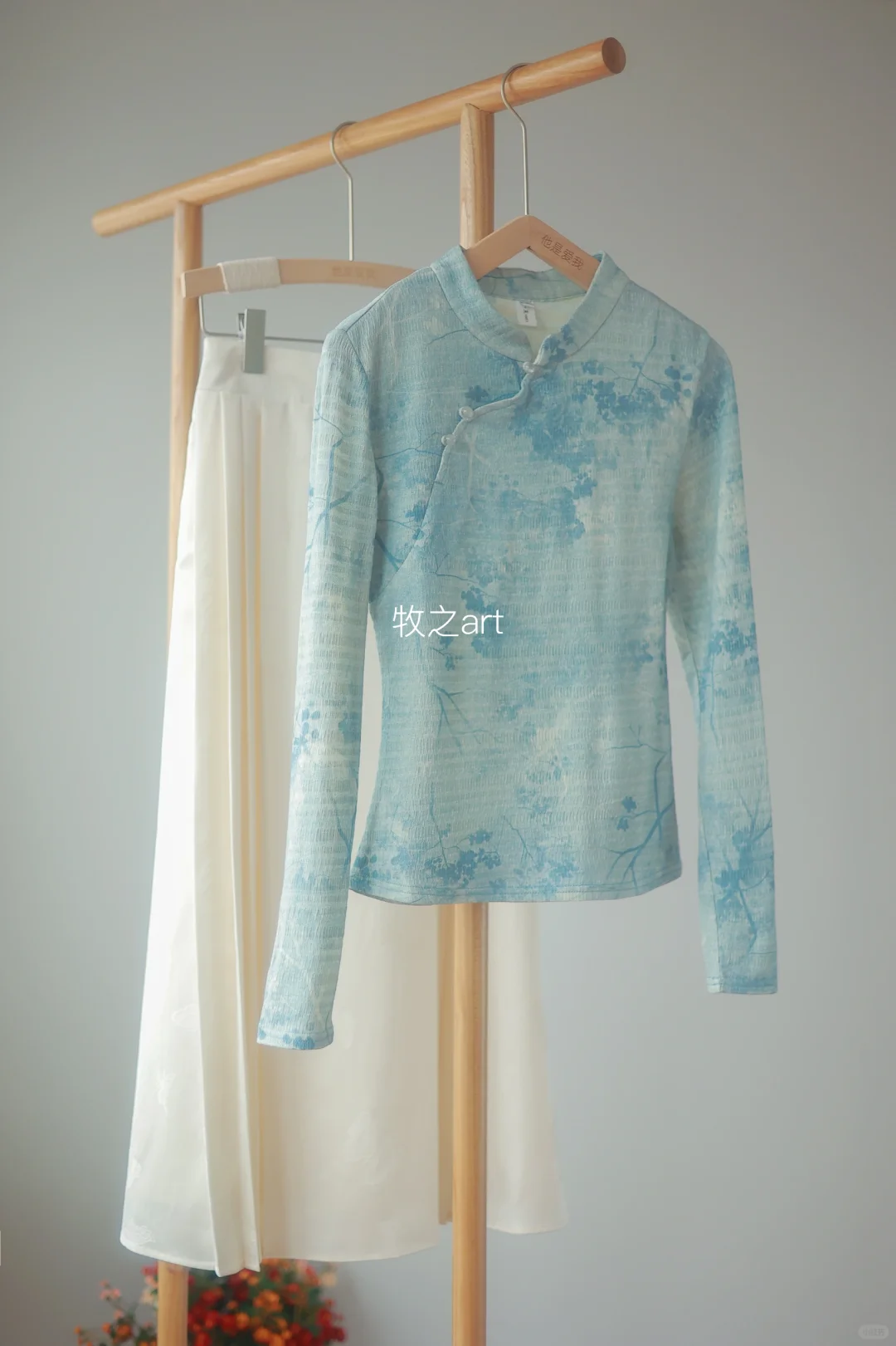 云水｜新中式扎染上衣