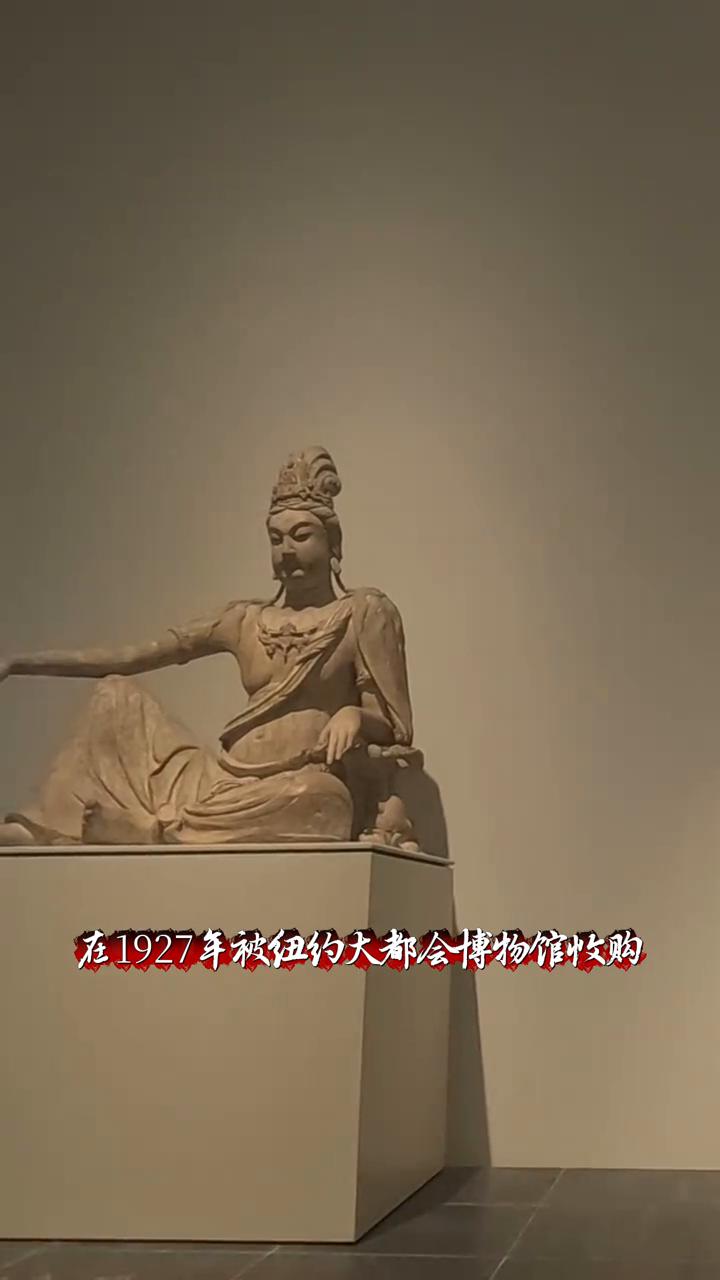 我现在在世界四大博物馆之一的纽约大都会博物馆，今天给大家介绍介绍这里头的东方瑰宝