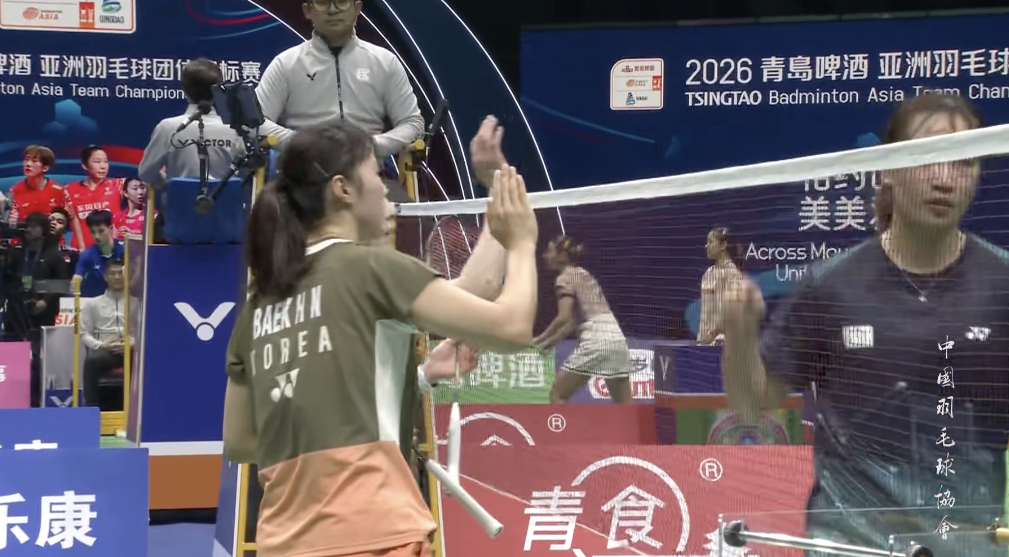 2026亚洲羽毛球团体锦标赛 【女团Z组：韩国🇰🇷 2-0 中国台北】1、安