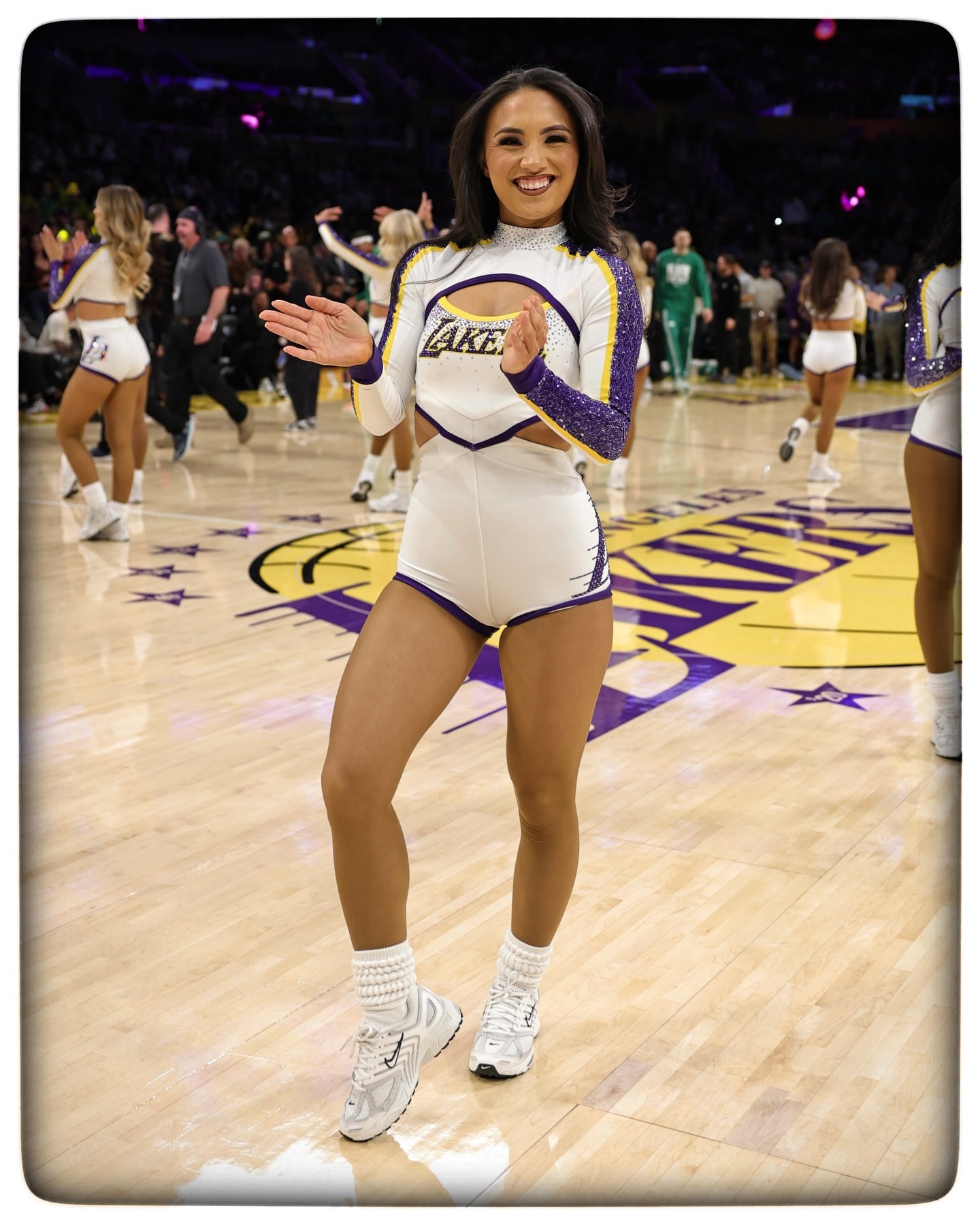 昨日剪影凯尔特人vs湖人洛杉矶湖人