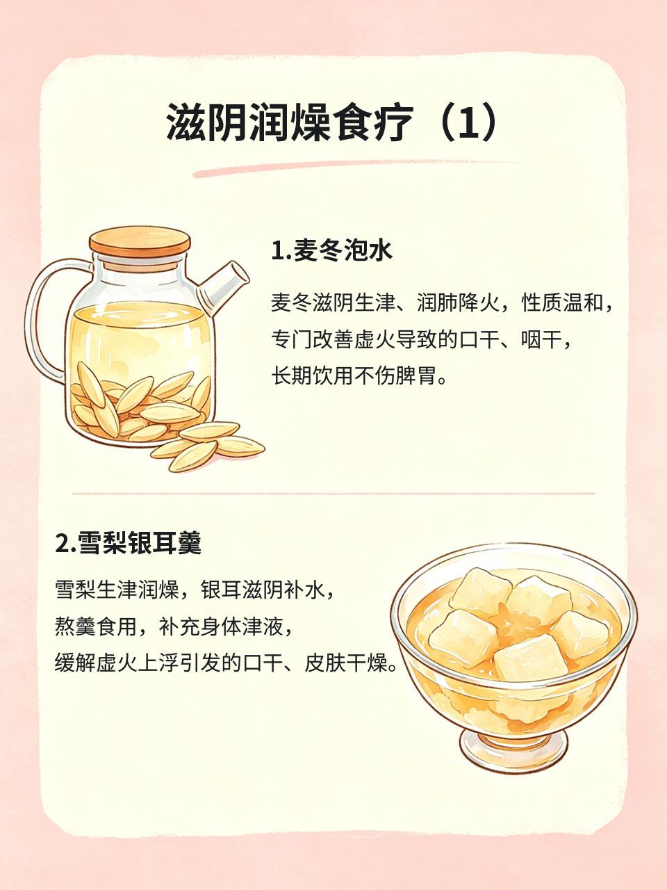 口干舌燥、虚火上浮，别乱喝凉茶，这样吃才对
频繁口干舌燥、咽喉干涩、脸颊发烫、心