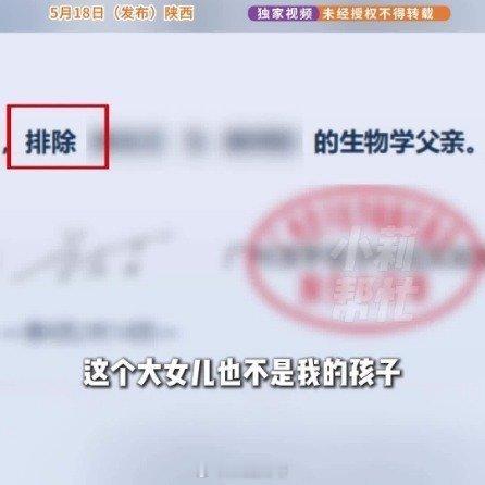 【3个女儿非亲生男子仍想抚养大女儿】丈夫想做亲子鉴定妻子称孩子会恨你陕西一位结婚