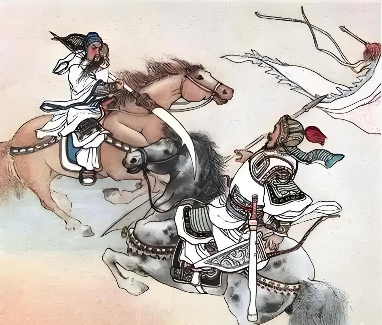 三国演义连环画：这位大将是谁？被关羽斩了！可能是这五将之一。
一、蔡阳
二、秦琪