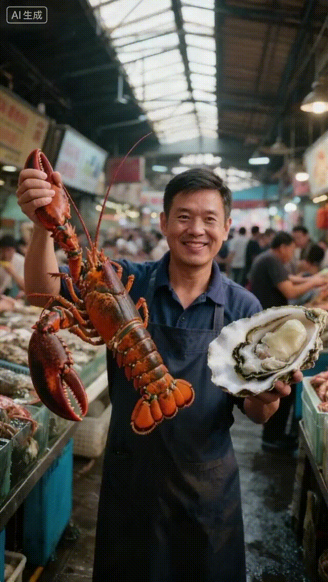 真的是没有卖不掉的货，只有不会做生意的老板。

上周到市场买菜，发现市场角落有家