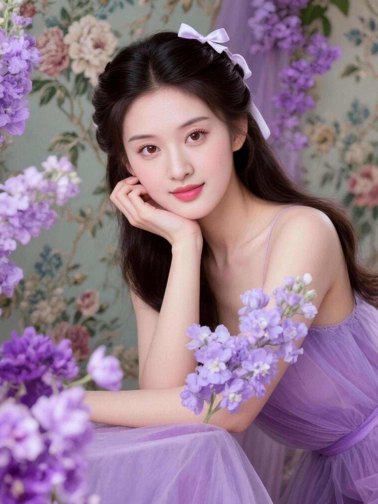 AI梦幻花漾写真 抖音ai创作