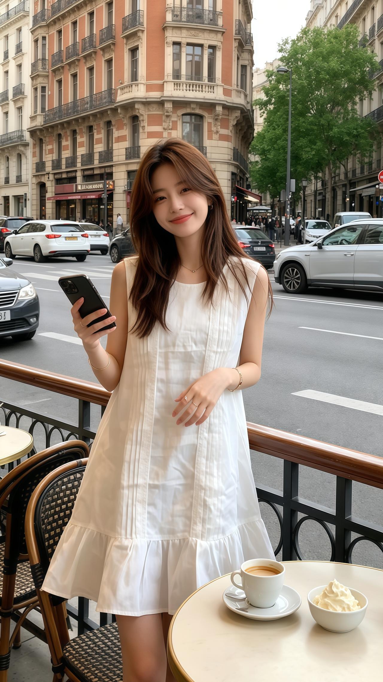 连衣裙 穿搭 韩系穿搭 夏日穿搭的尽头是极简 夏季穿搭